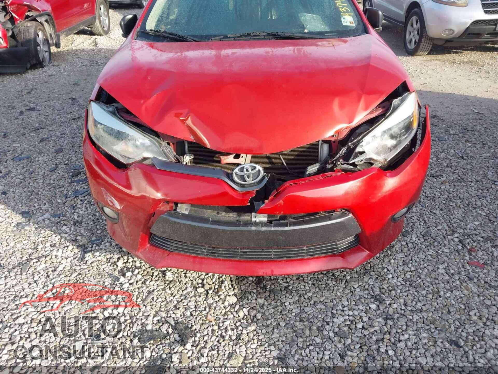 TOYOTA COROLLA 2016 - 5YFBURHE7GP389415