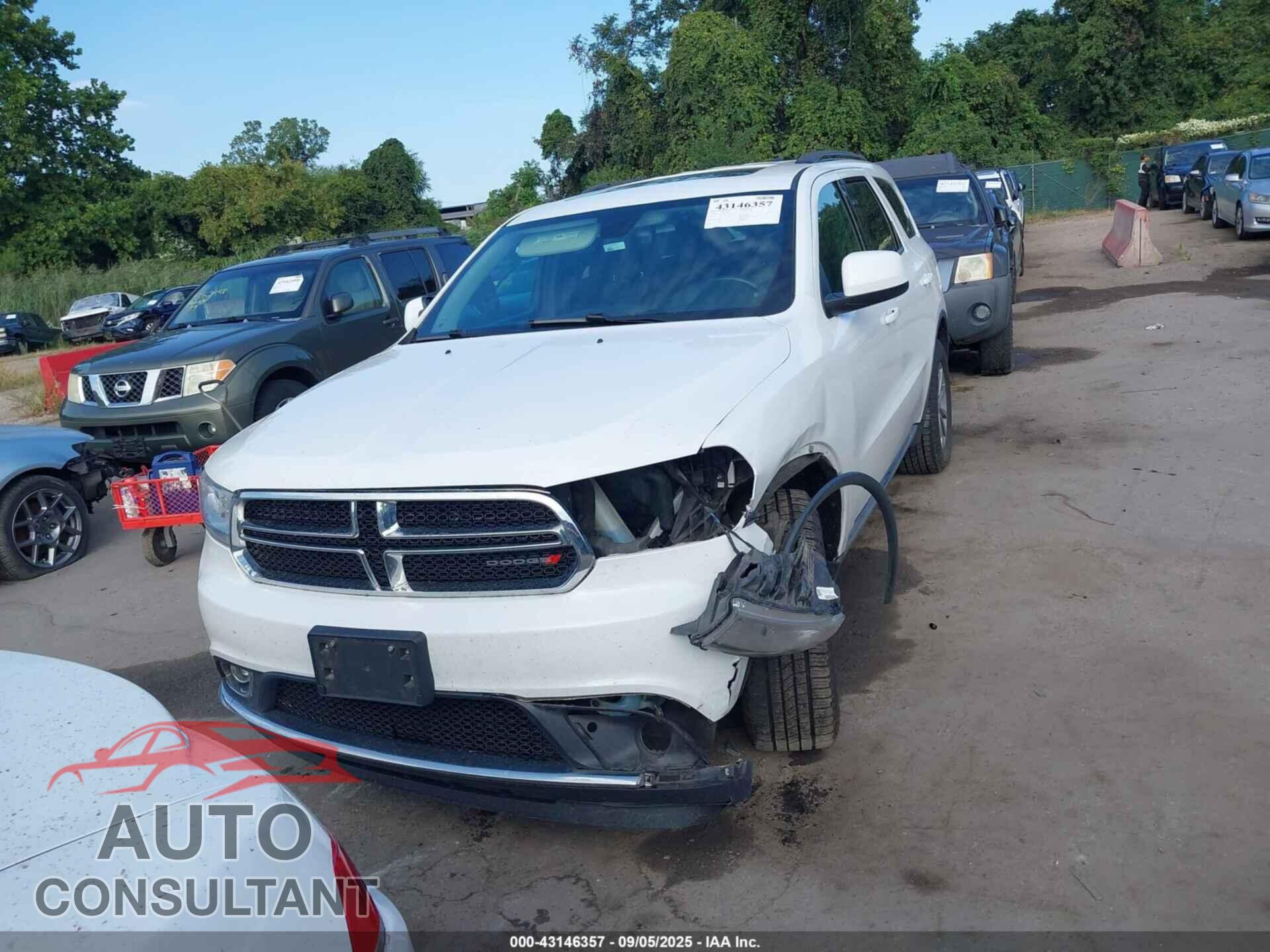 DODGE DURANGO 2017 - 1C4RDJAG7HC814640