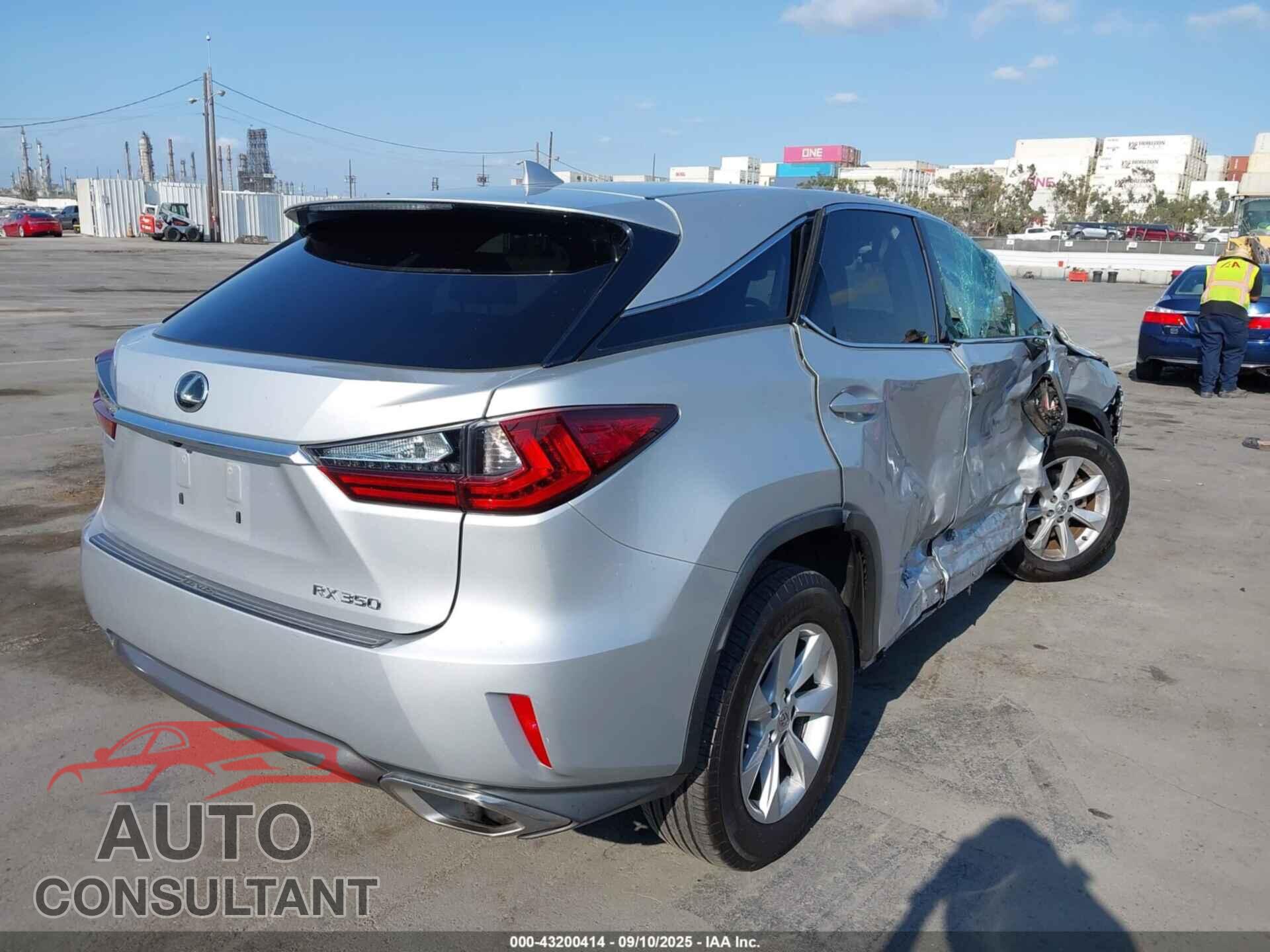 LEXUS RX 350 2017 - 2T2BZMCA3HC093894