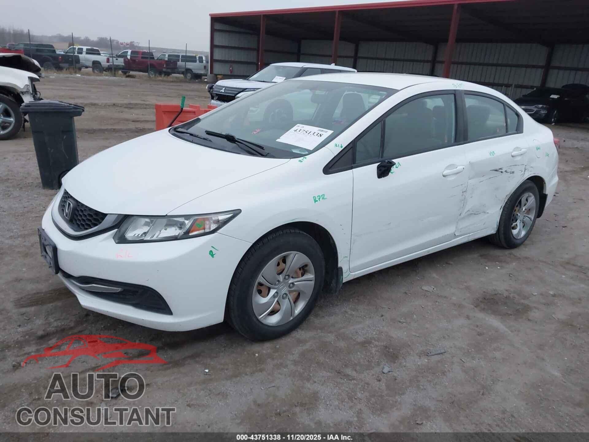 HONDA CIVIC 2015 - 2HGFB2F56FH513035