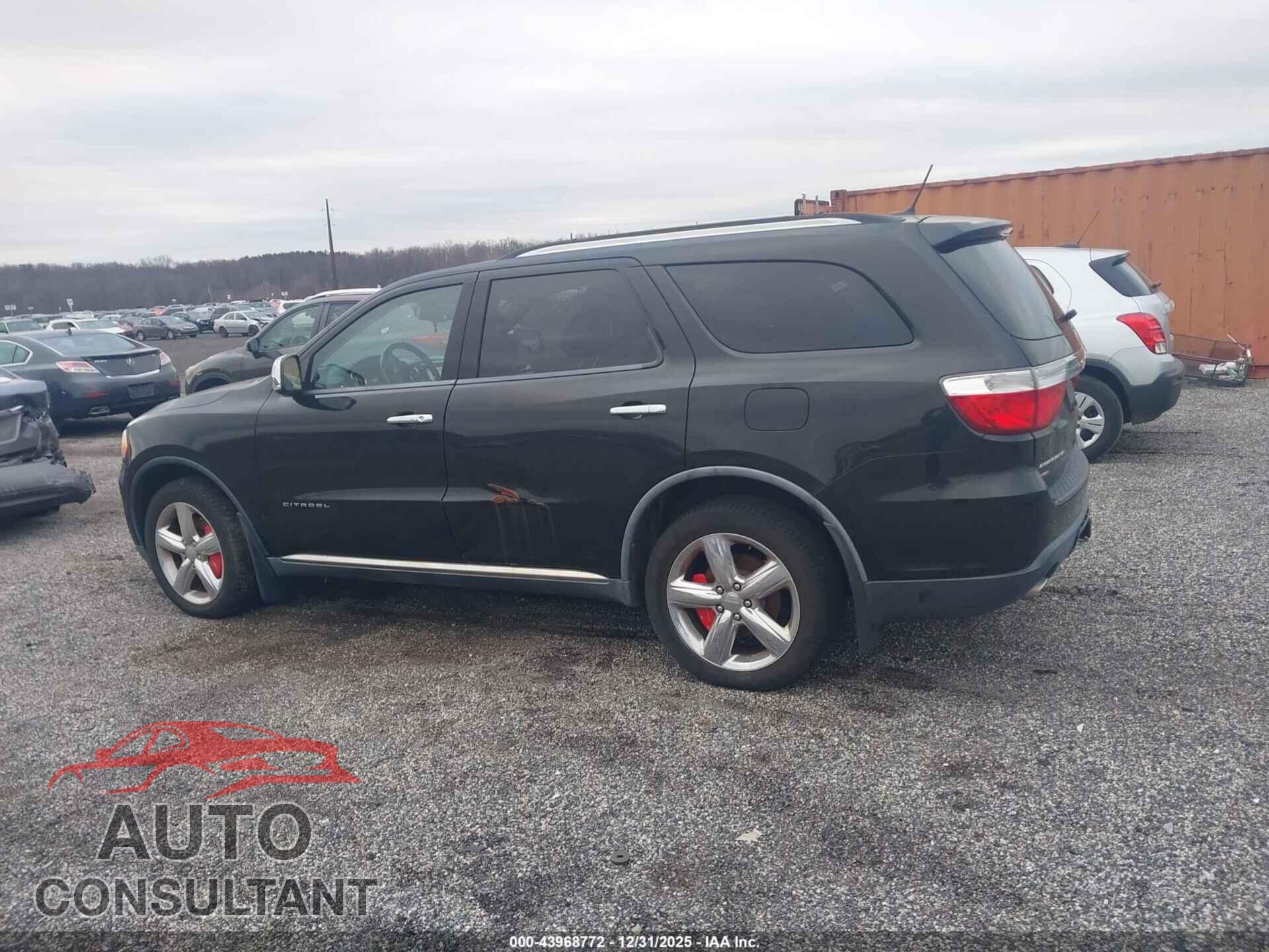 DODGE DURANGO 2012 - 1C4SDJET0CC211658