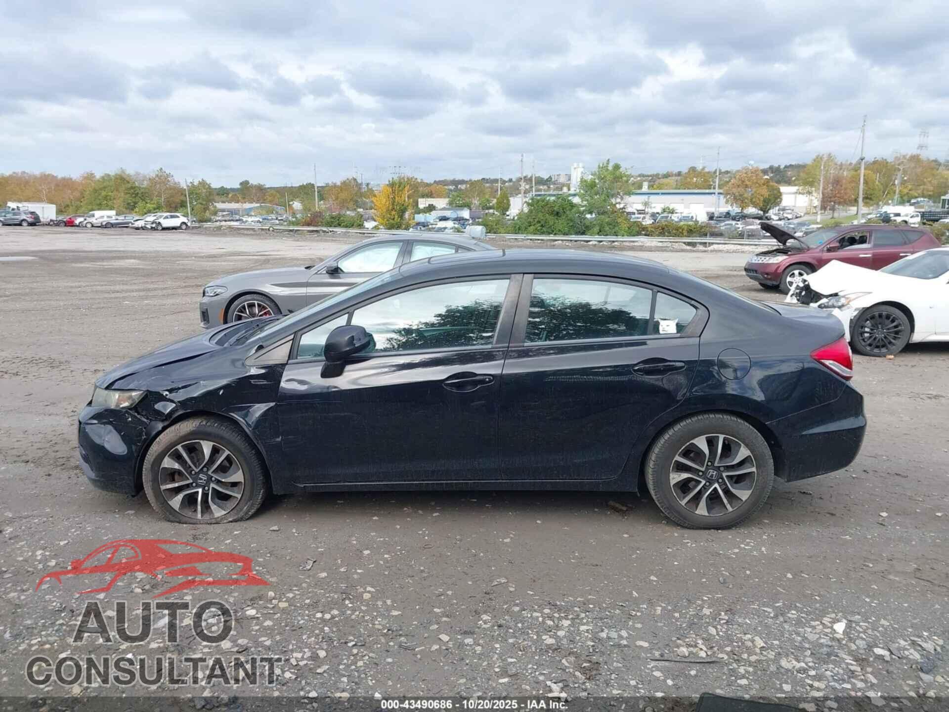 HONDA CIVIC 2013 - 19XFB2F94DE250764