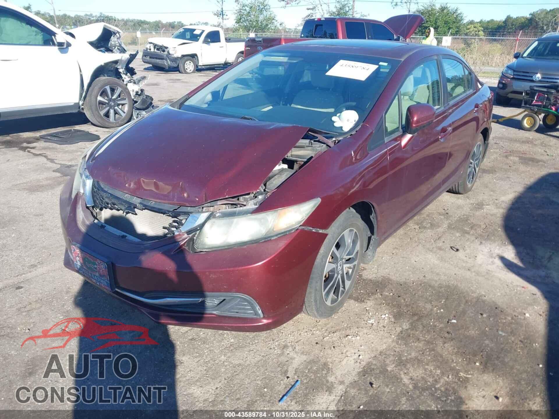 HONDA CIVIC 2014 - 19XFB2F82EE060017
