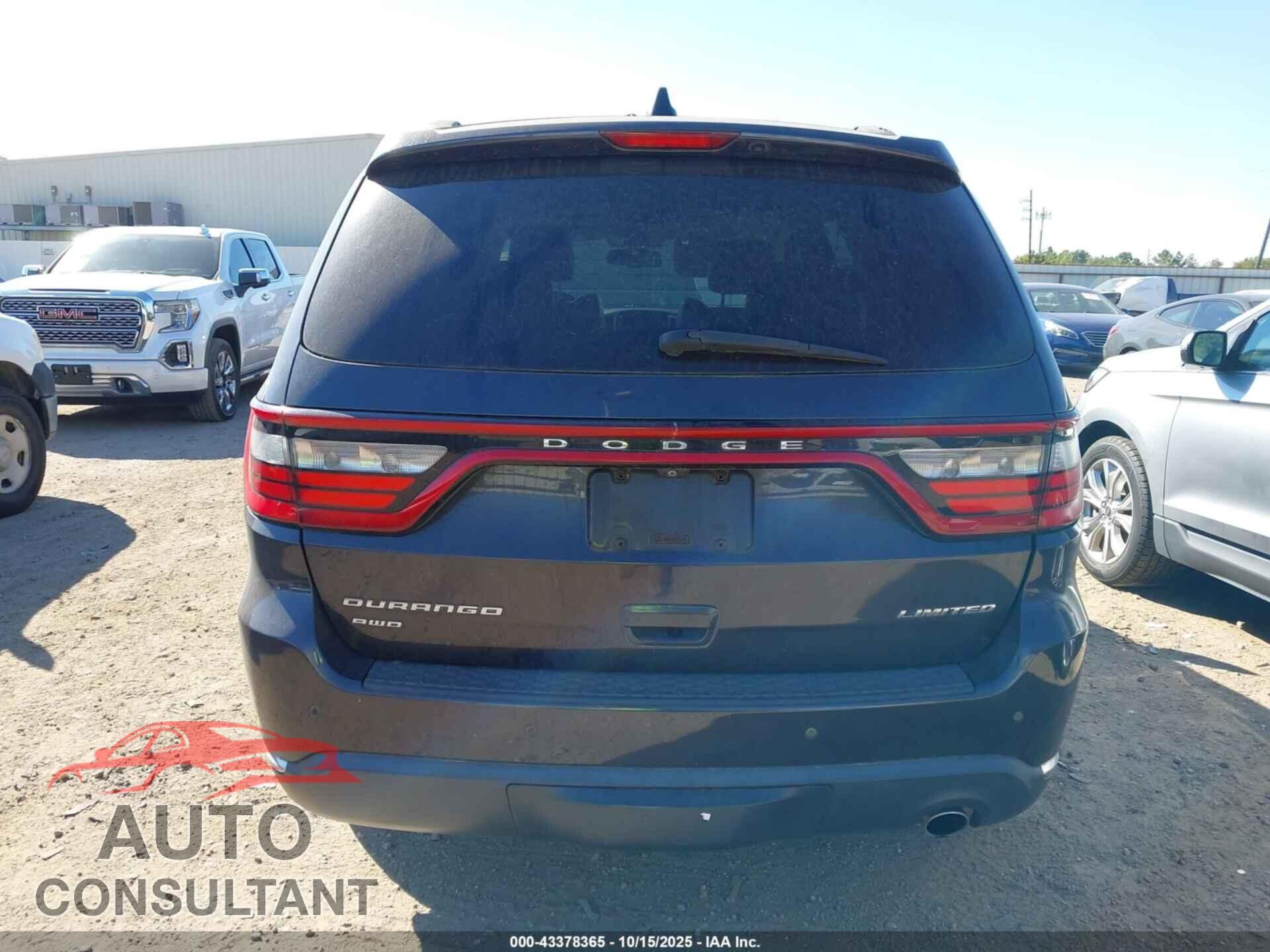 DODGE DURANGO 2014 - 1C4RDJDG9EC524858