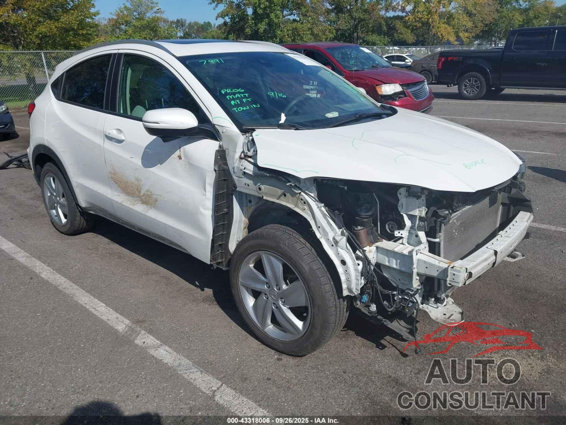 HONDA HR-V 2019 - 3CZRU6H57KM737110