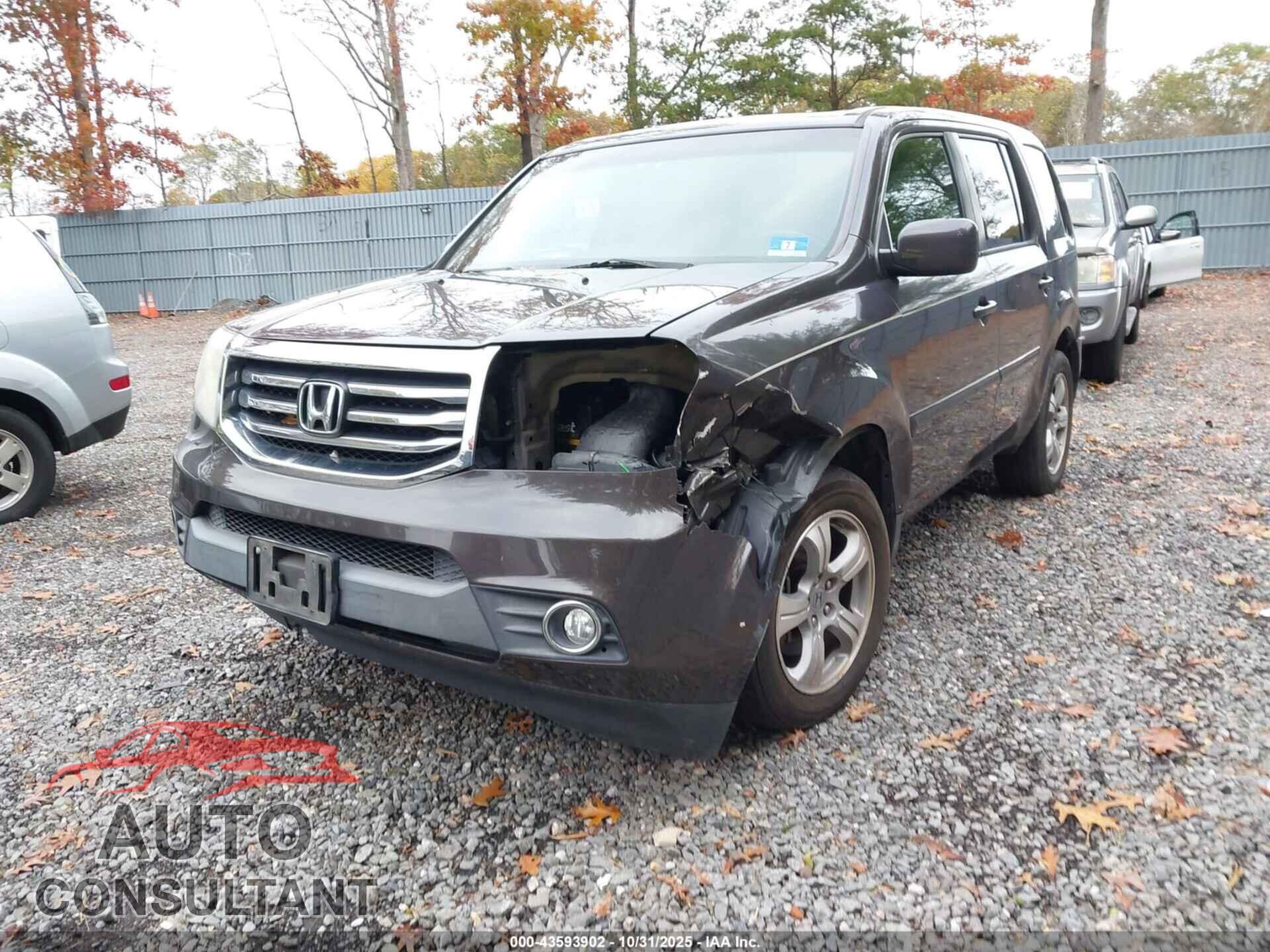 HONDA PILOT 2012 - 5FNYF4H70CB070680