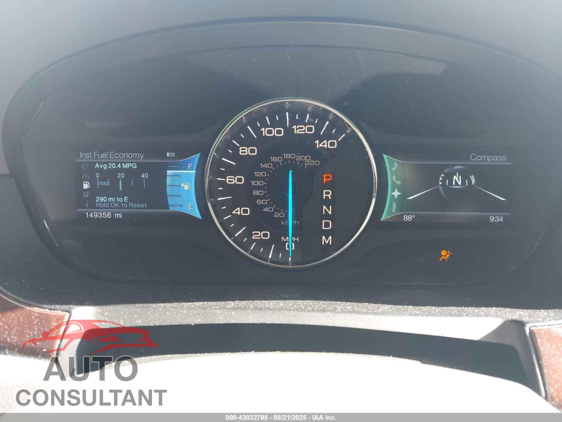FORD EDGE 2012 - 2FMDK3KC2CBA37988