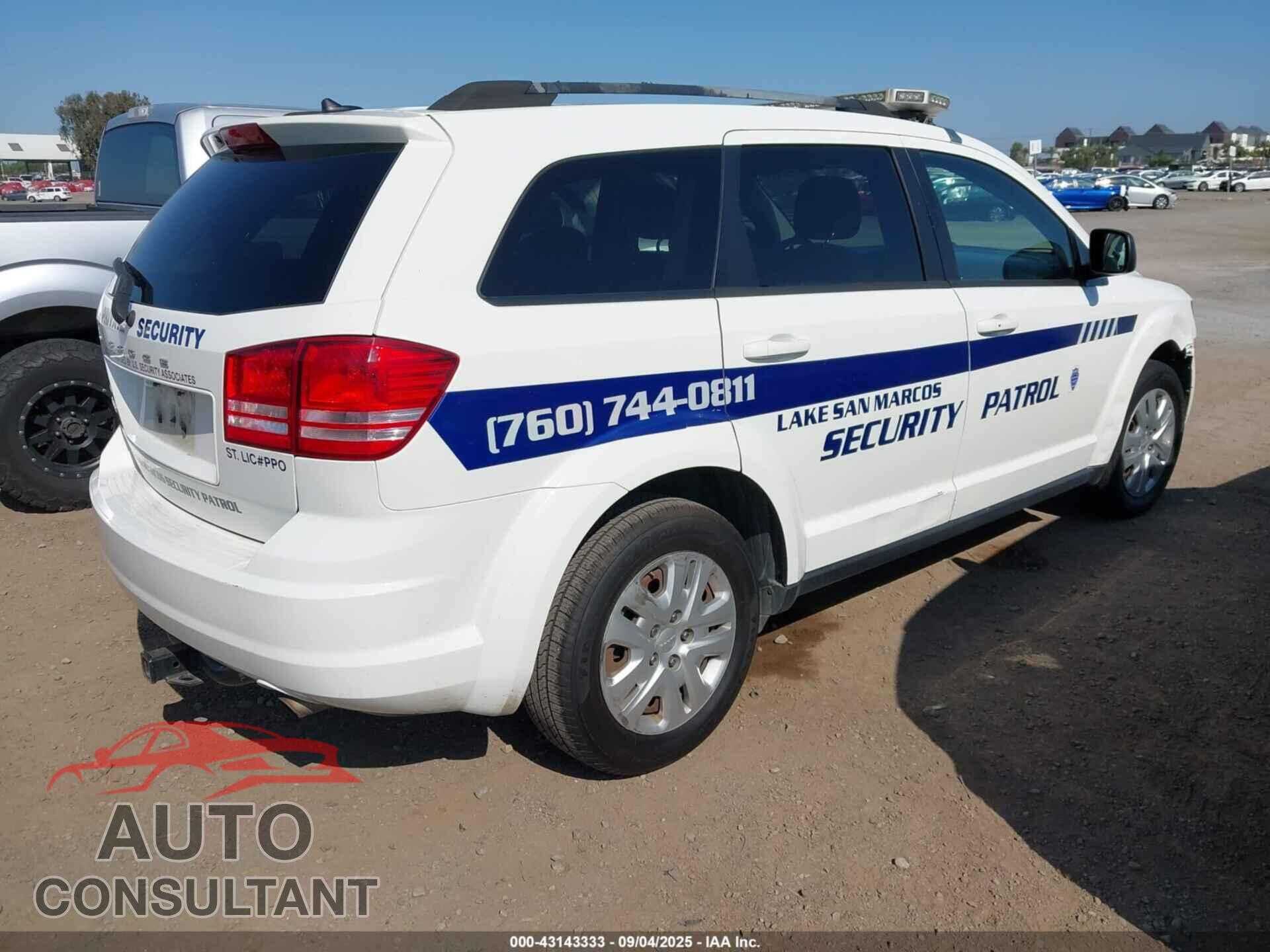 DODGE JOURNEY 2017 - 3C4PDCAB6HT676598