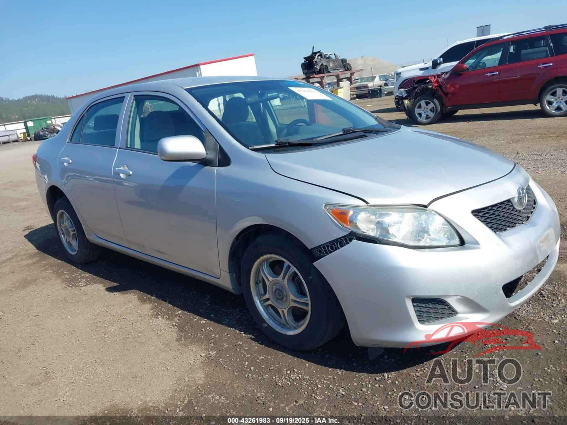 TOYOTA COROLLA 2009 - JTDBL40E899022243