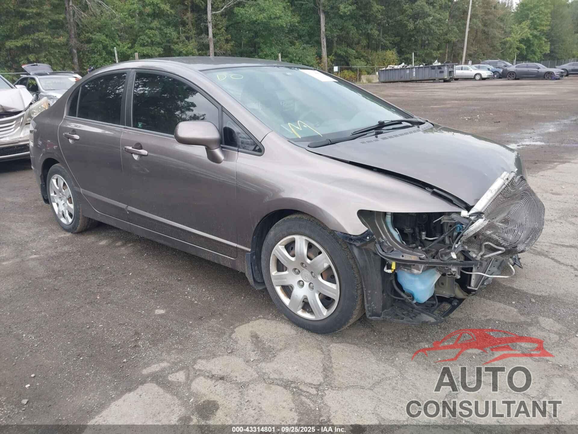 HONDA CIVIC 2009 - 19XFA16599E043370