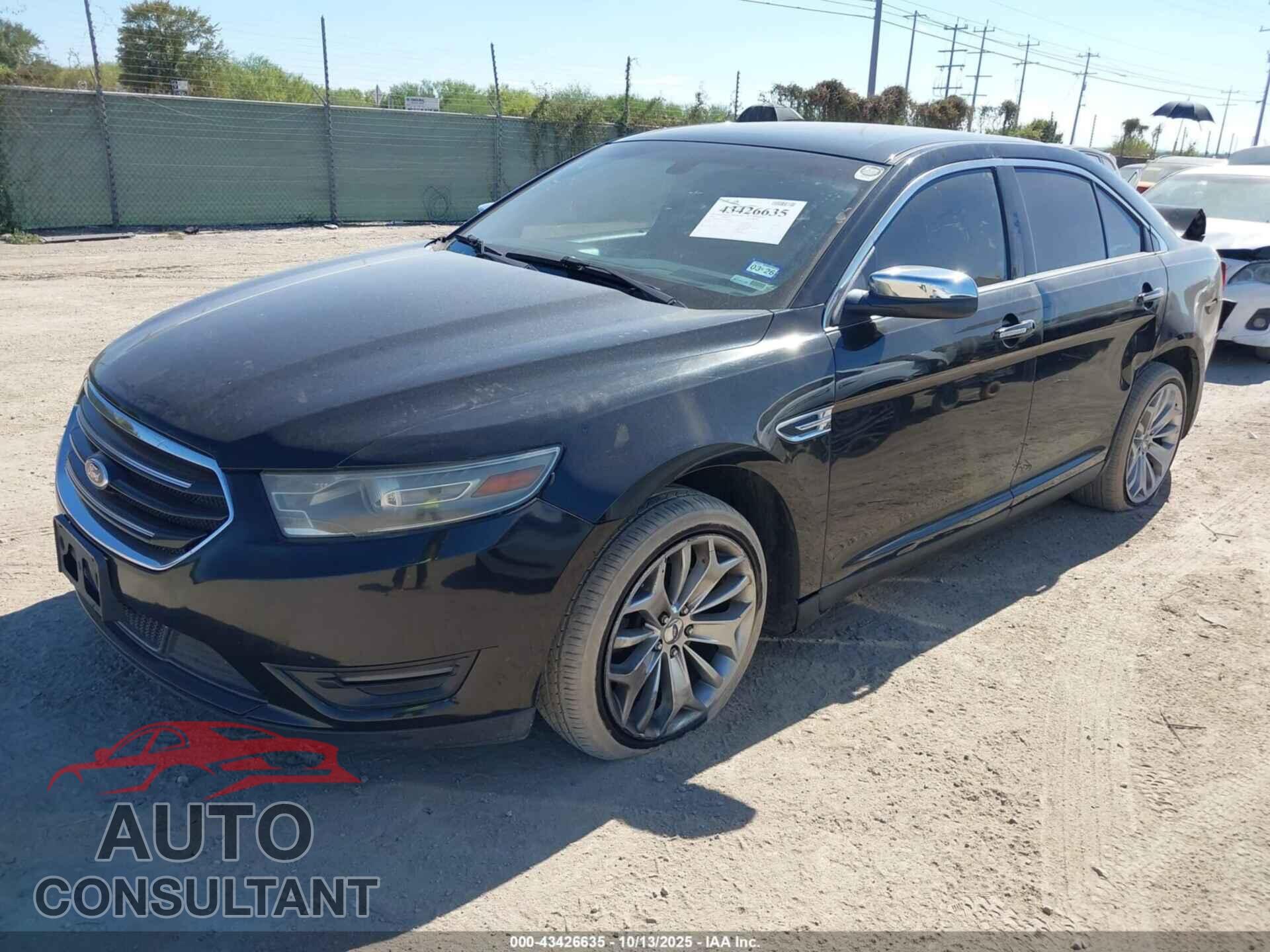 FORD TAURUS 2013 - 1FAHP2F8XDG232969