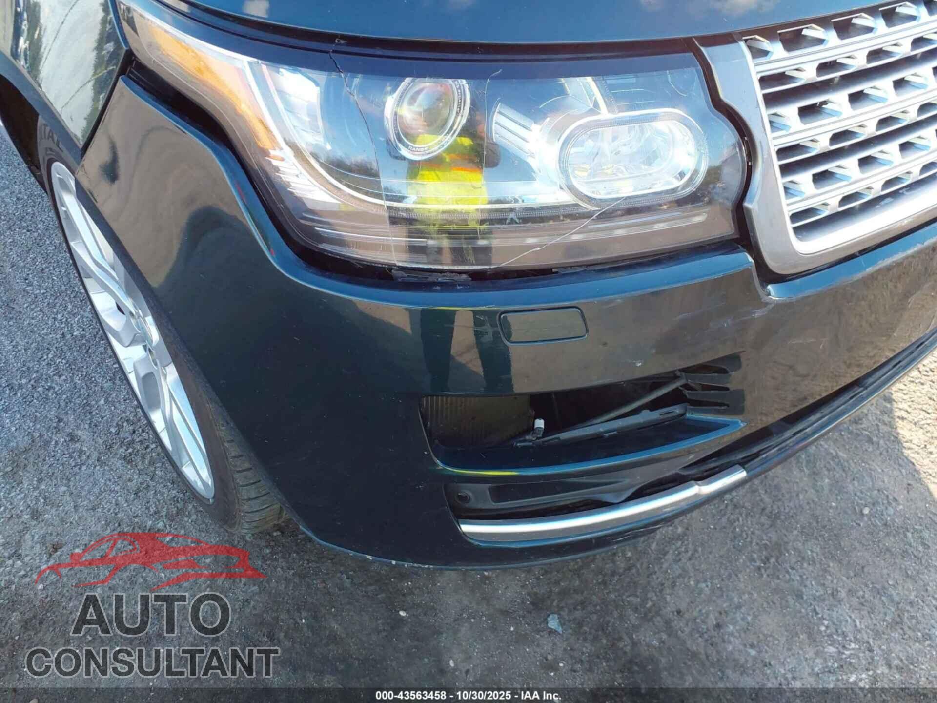 LAND ROVER RANGE ROVER 2017 - SALGS2FV6HA328271