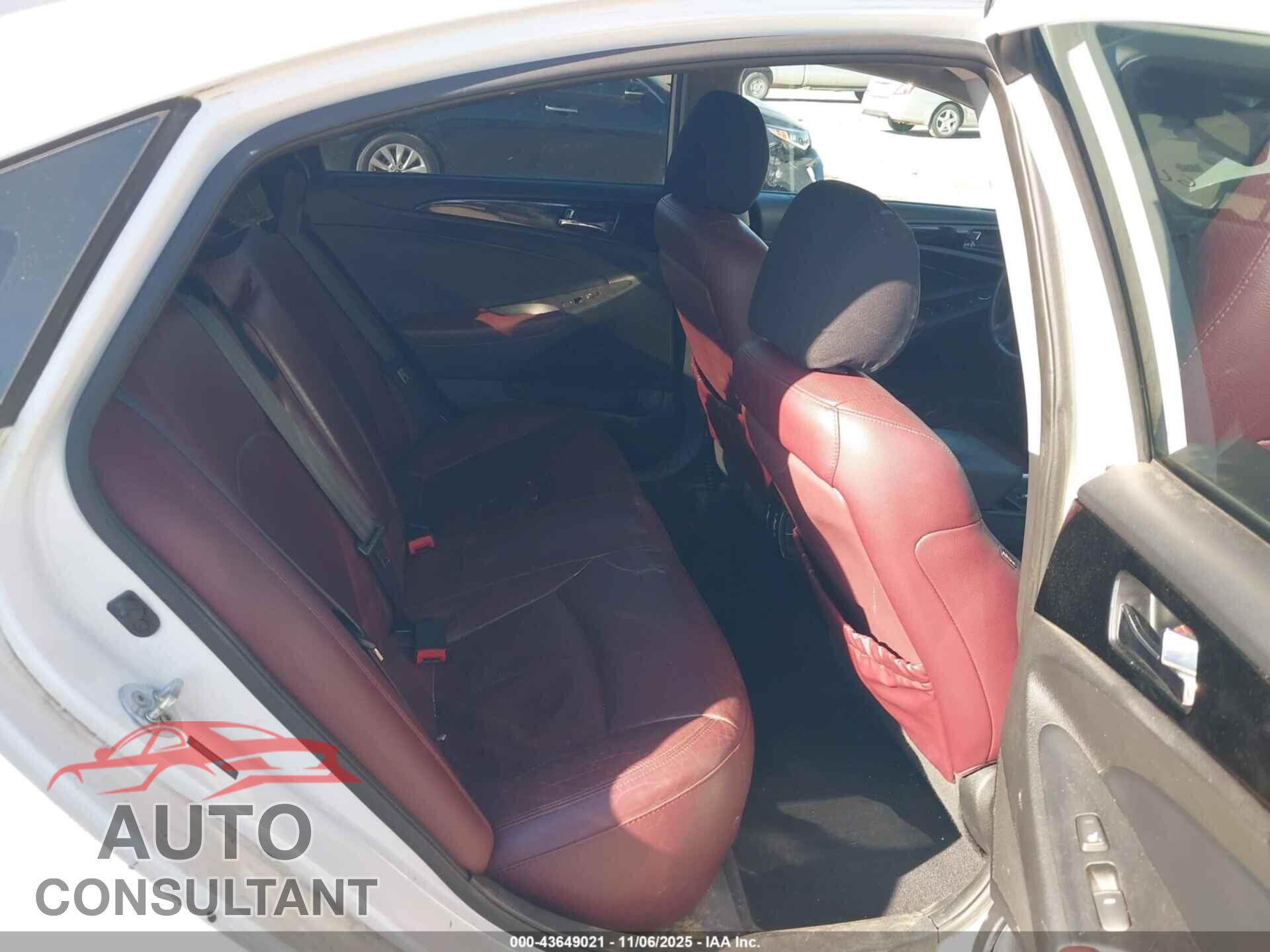 HYUNDAI SONATA 2012 - 5NPEC4AC3CH480314