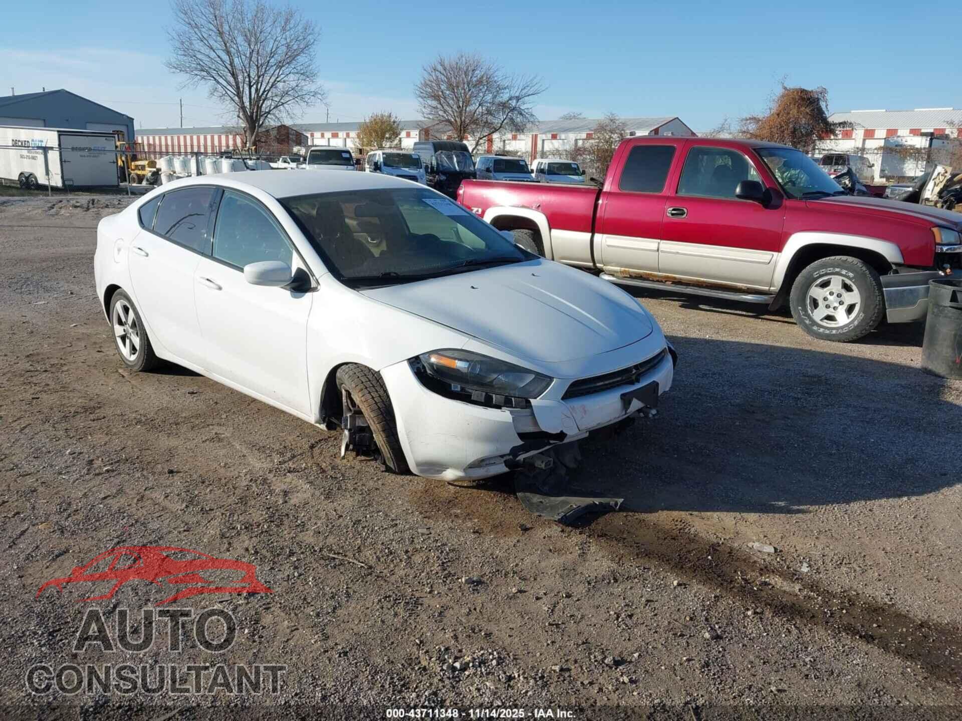 DODGE DART 2015 - 1C3CDFBB9FD253584