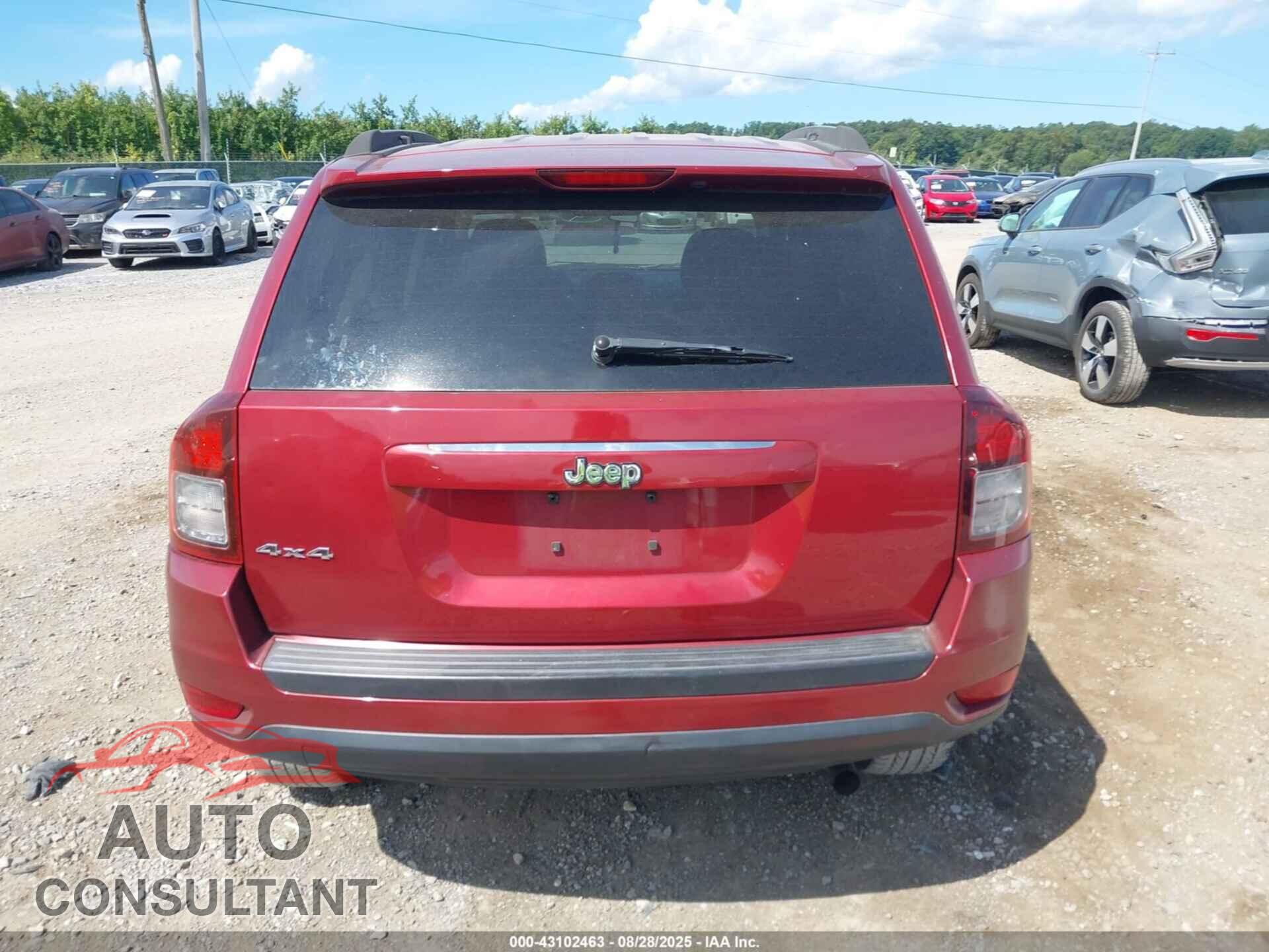 JEEP COMPASS 2014 - 1C4NJDBBXED910716