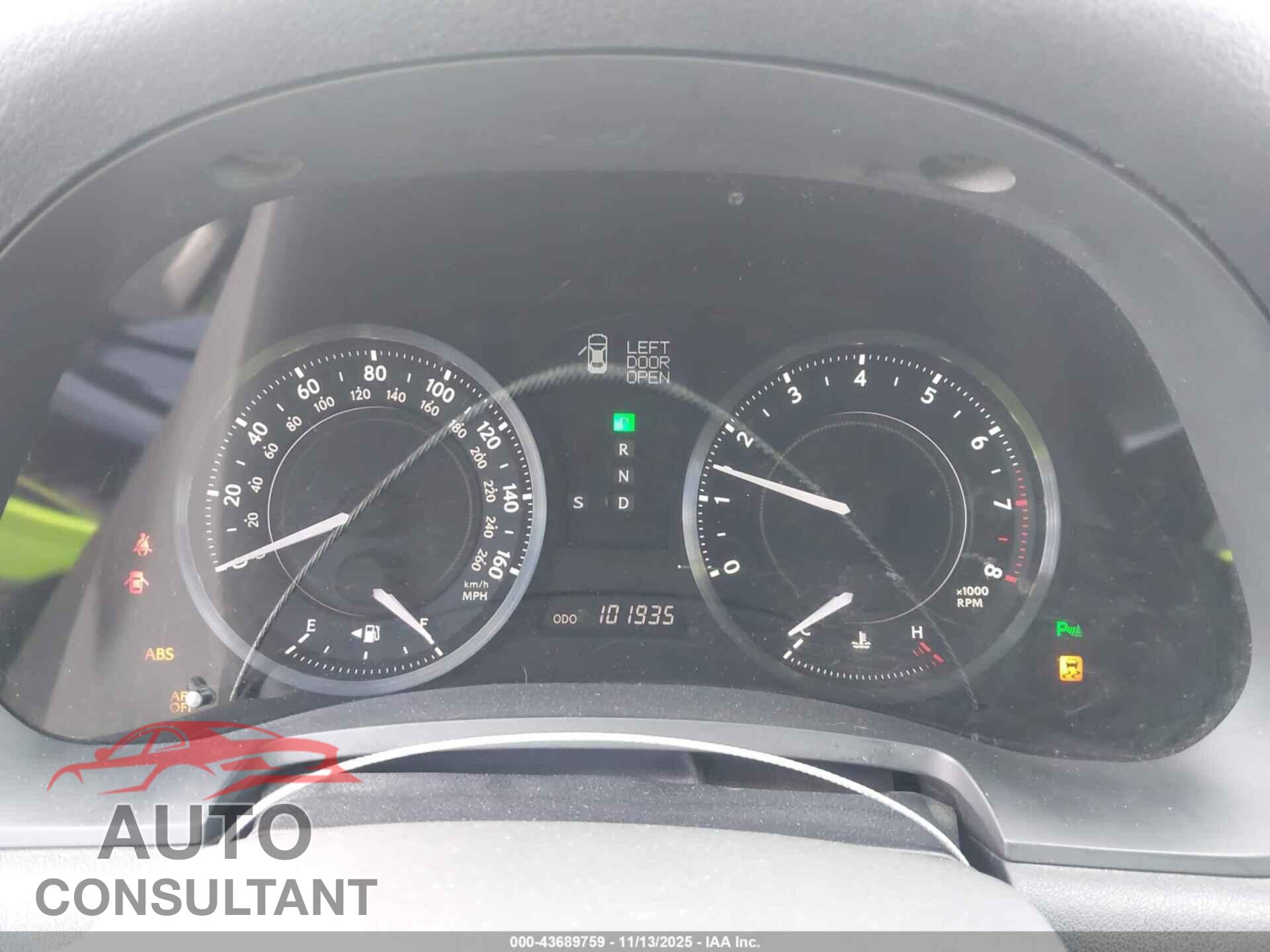 LEXUS IS 250C 2010 - JTHFF2C22A2507939