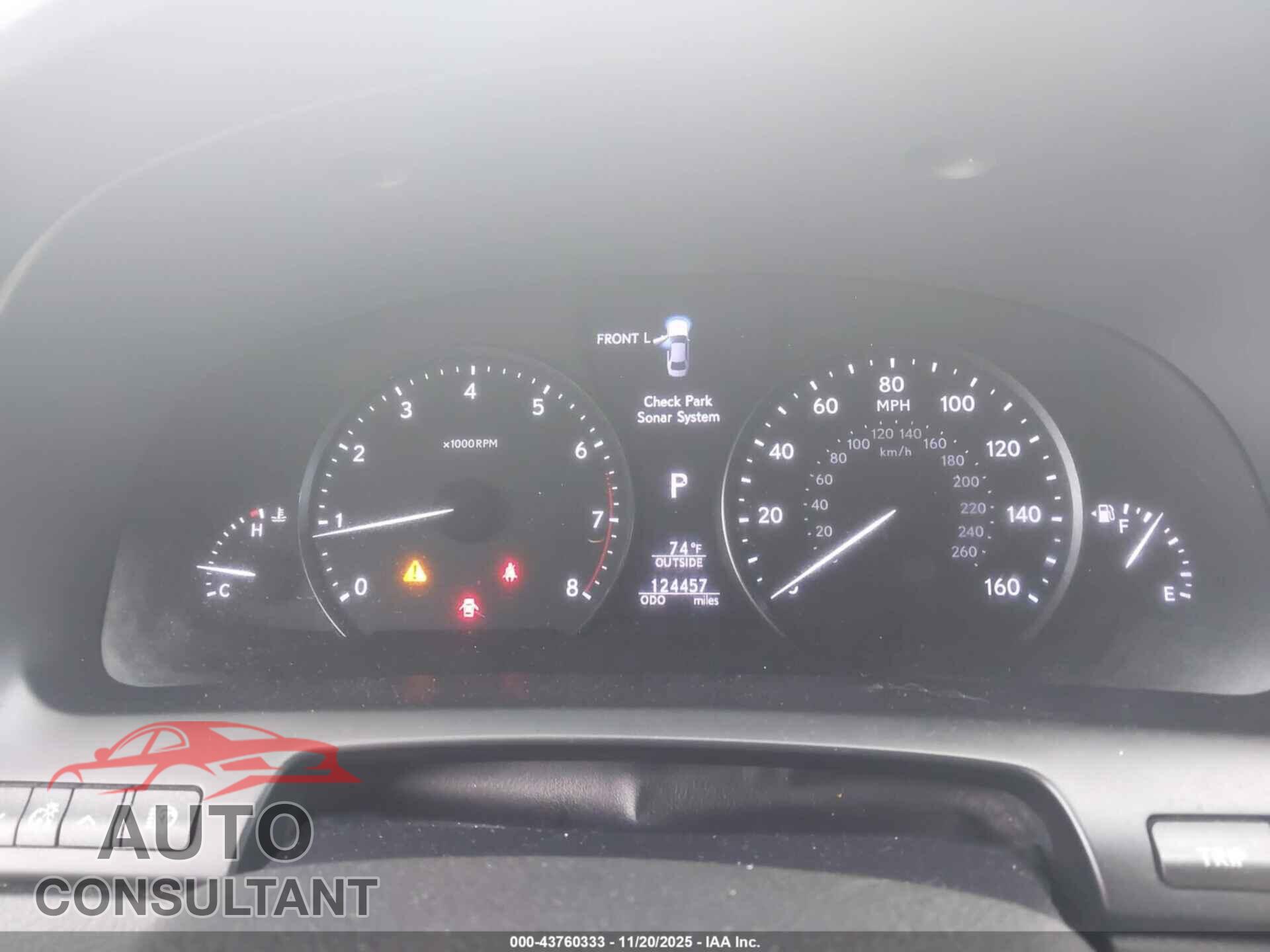 LEXUS LS 460 2014 - JTHBL5EF9E5132189