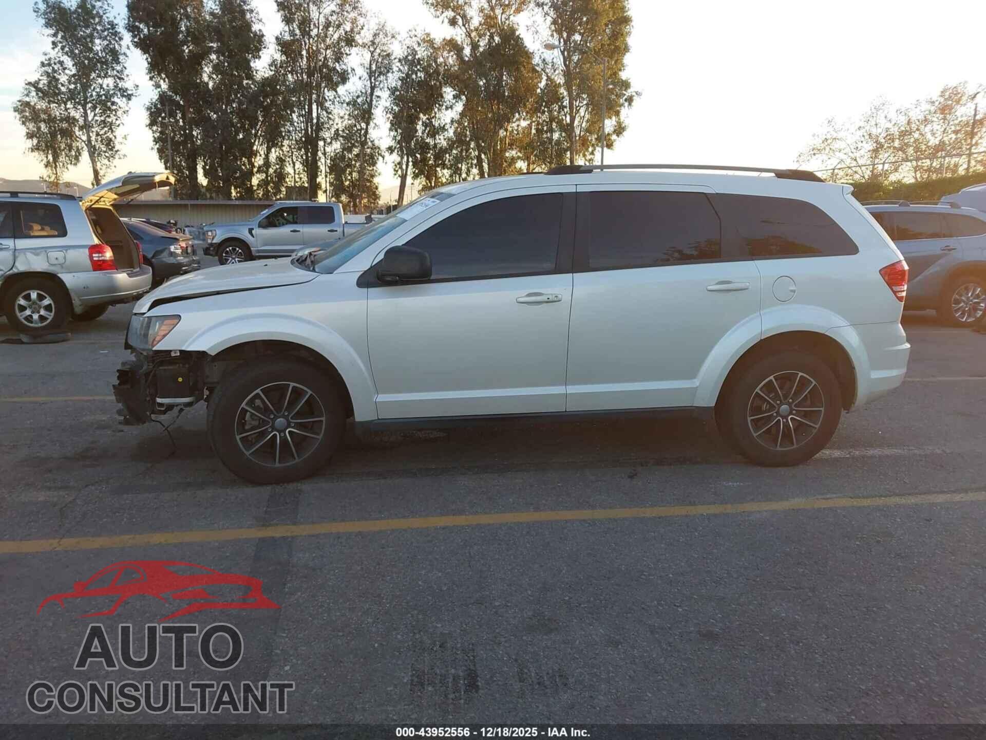 DODGE JOURNEY 2017 - 3C4PDCAB7HT638362