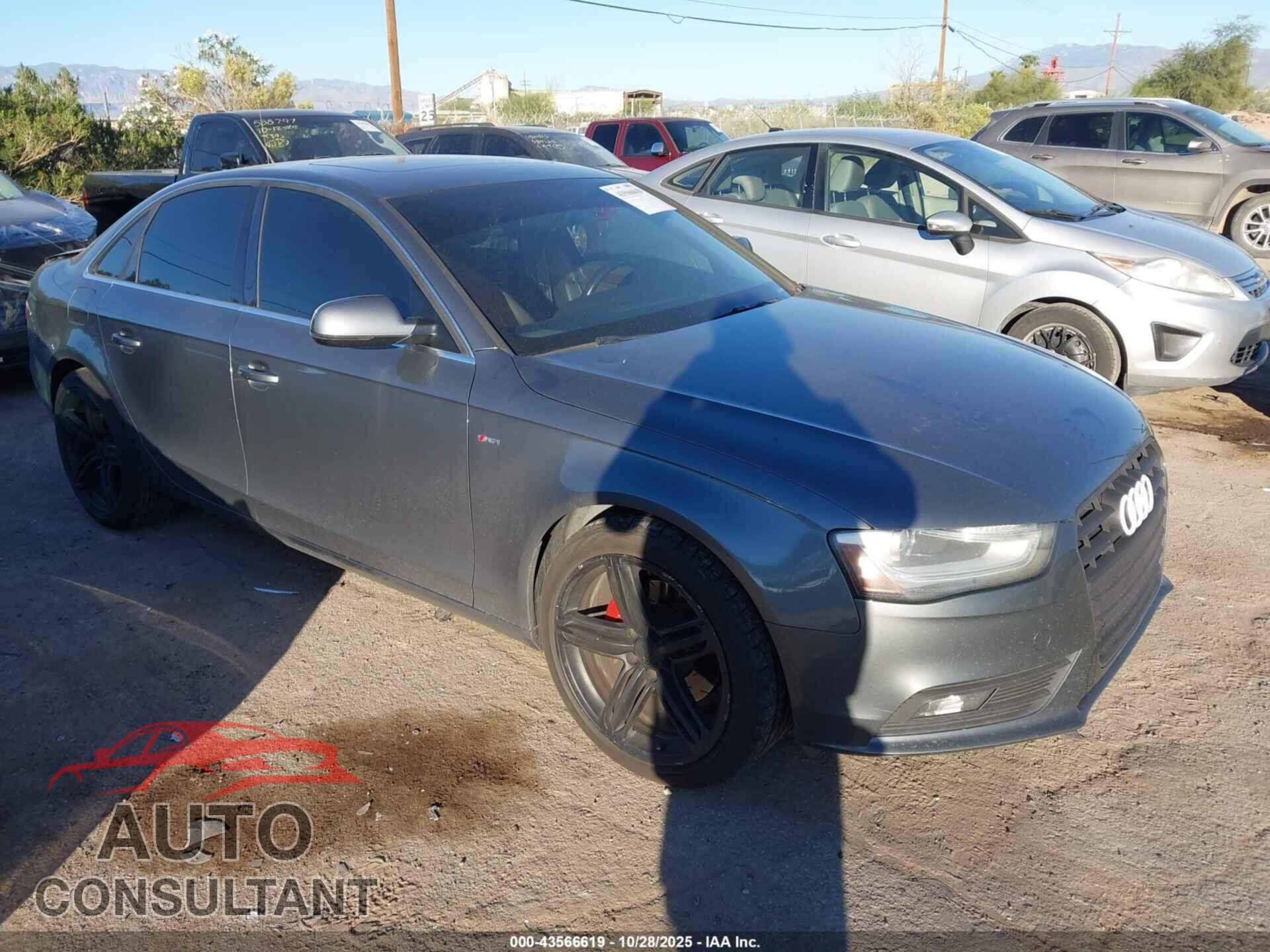 AUDI A4 2013 - WAUBFAFL8DN044123
