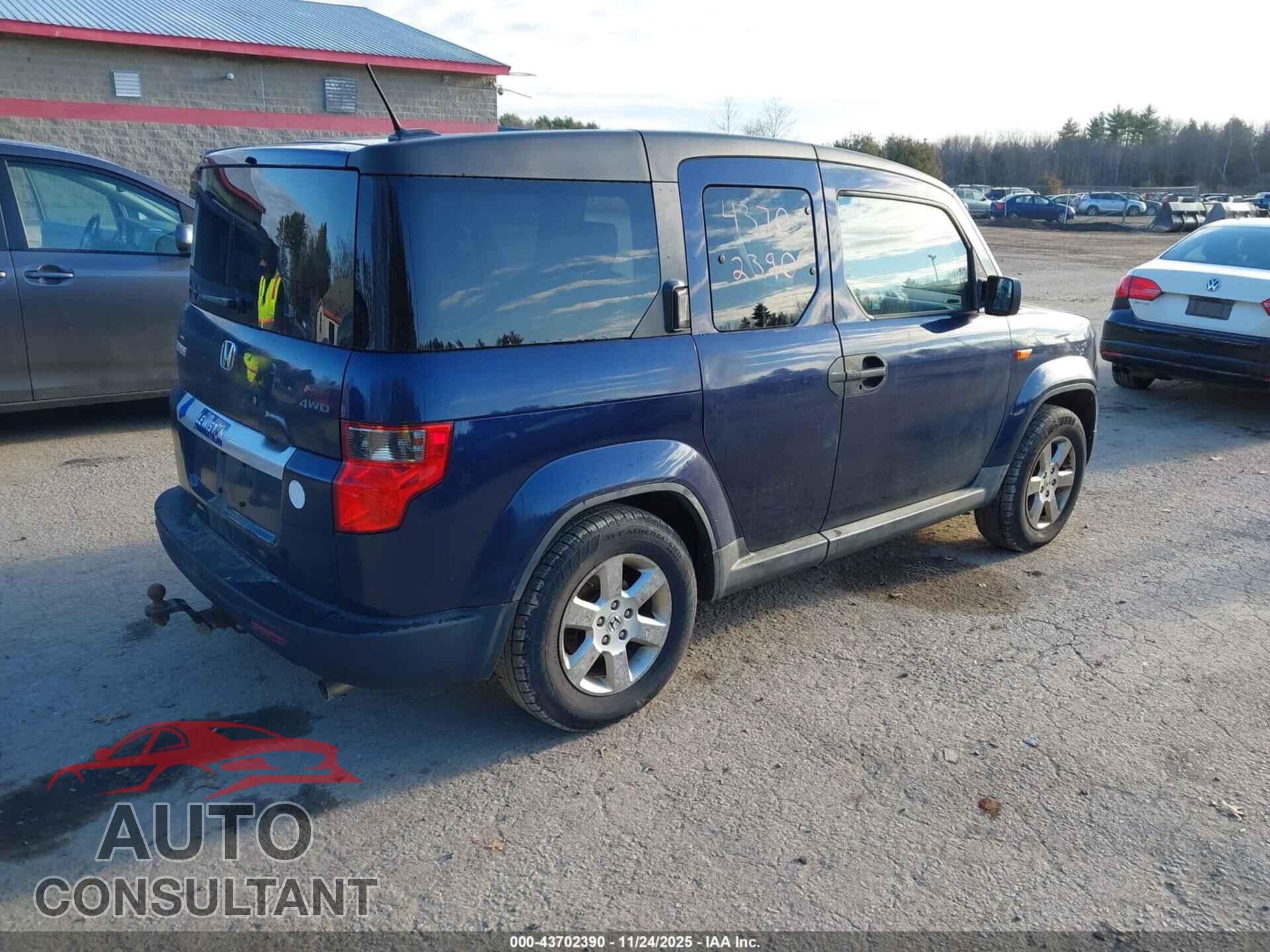 HONDA ELEMENT 2009 - 5J6YH28719L005318