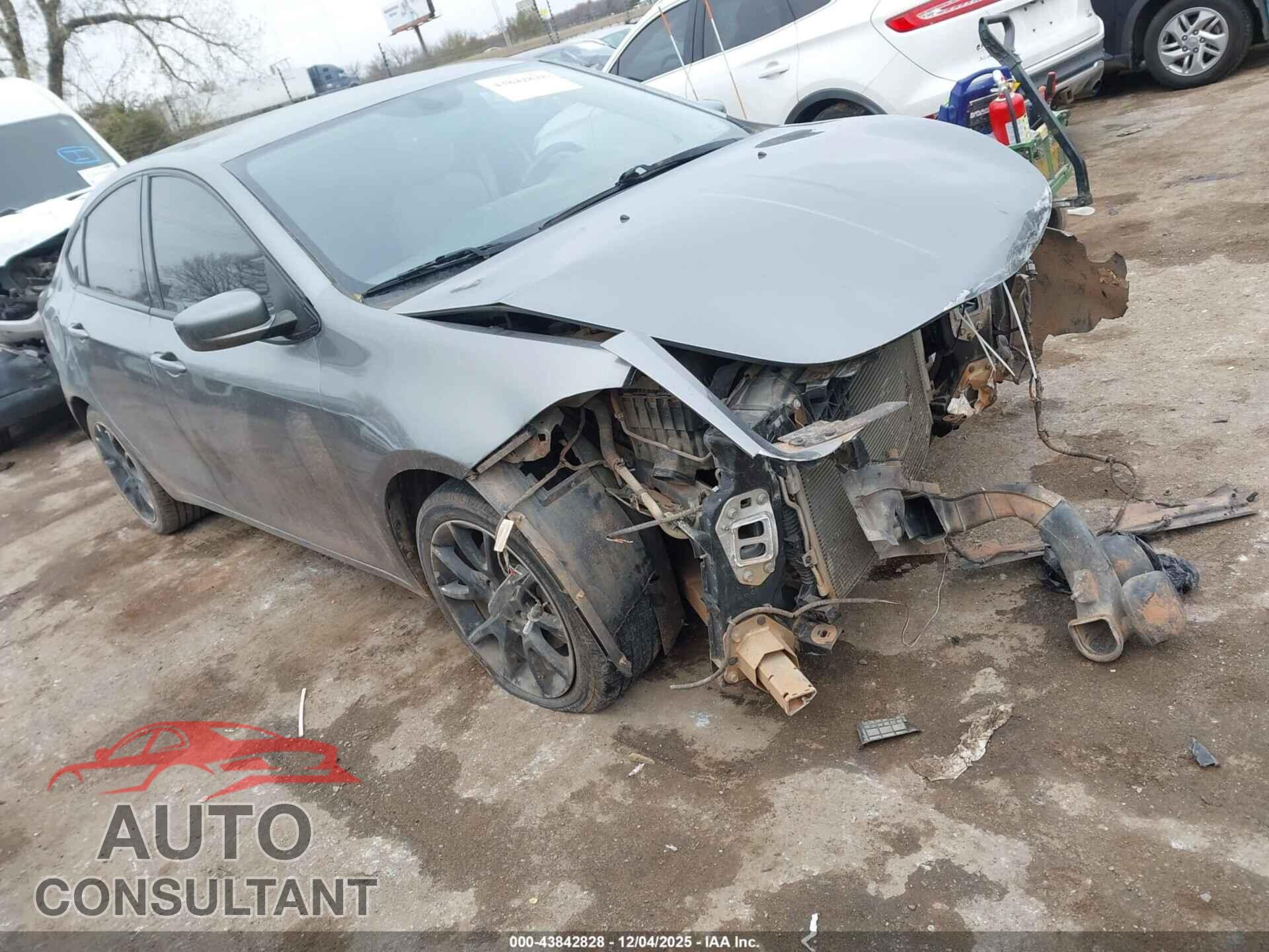DODGE DART 2013 - 1C3CDFBA5DD318841