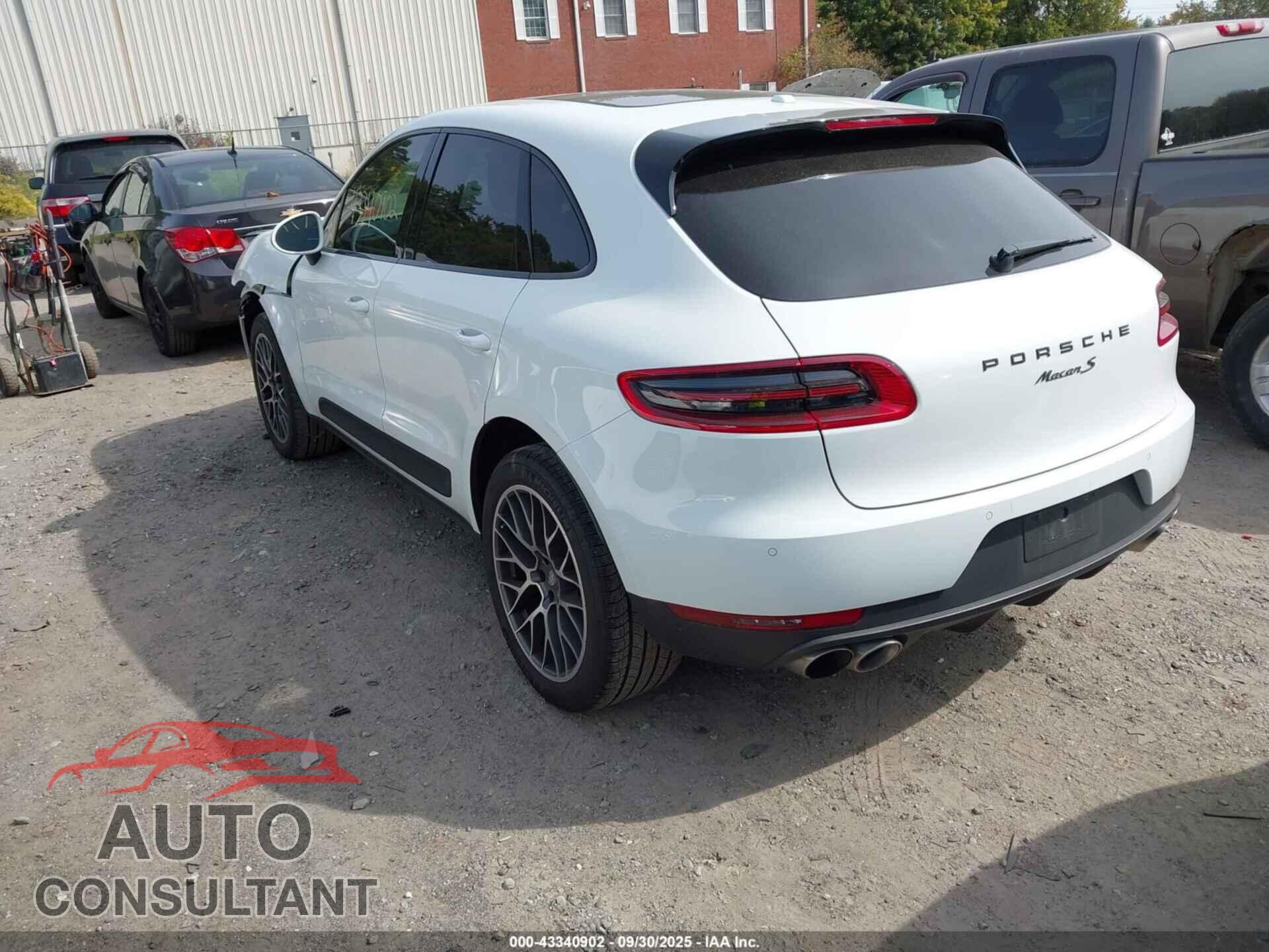 PORSCHE MACAN 2016 - WP1AB2A54GLB50205