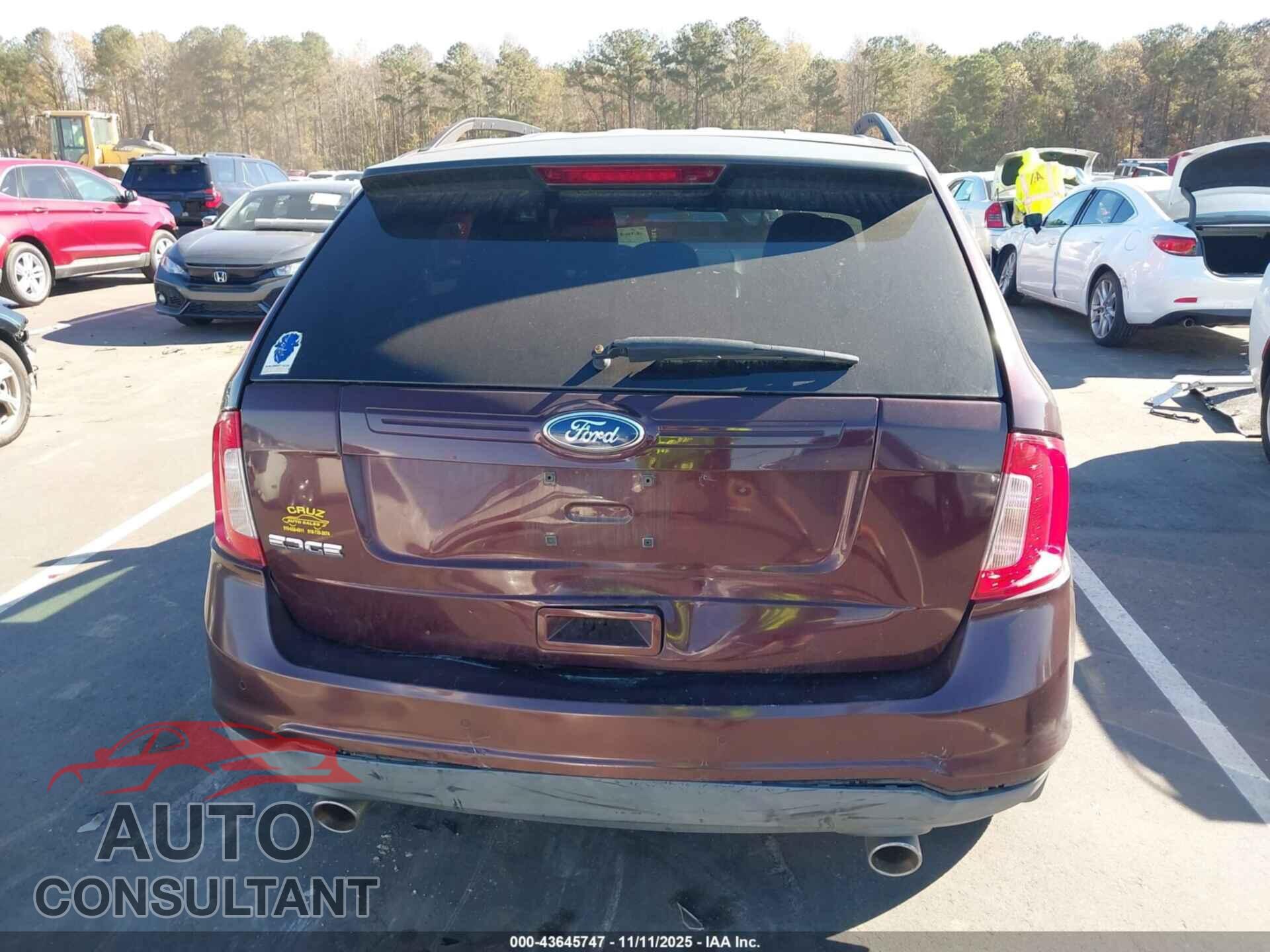 FORD EDGE 2011 - 2FMDK3GC6BBA67275