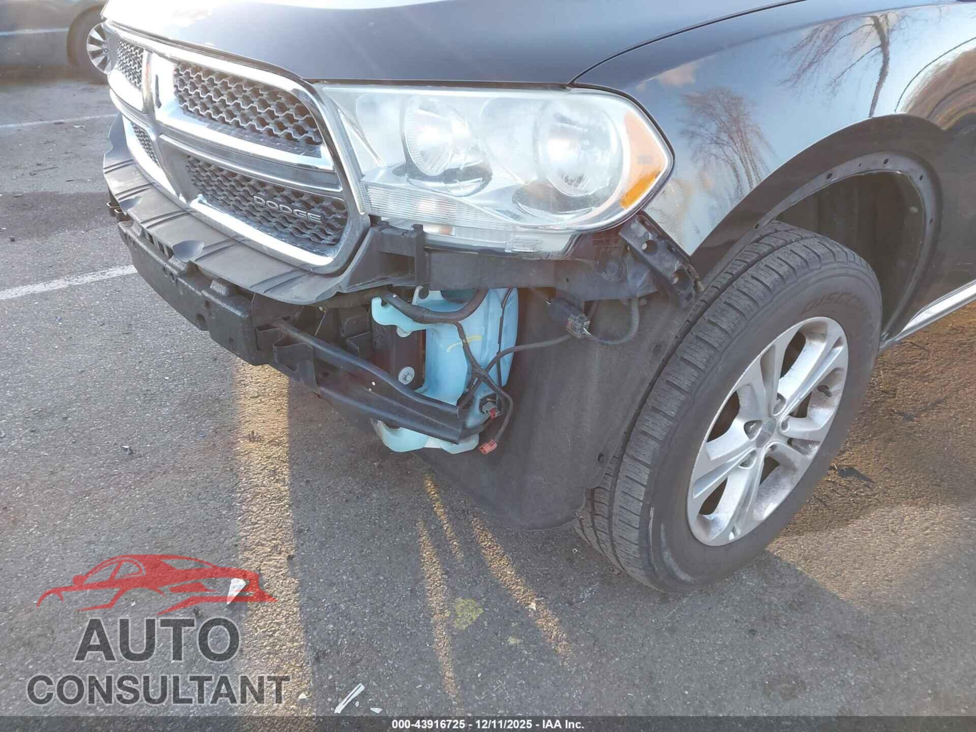 DODGE DURANGO 2012 - 1C4RDJAGXCC196920