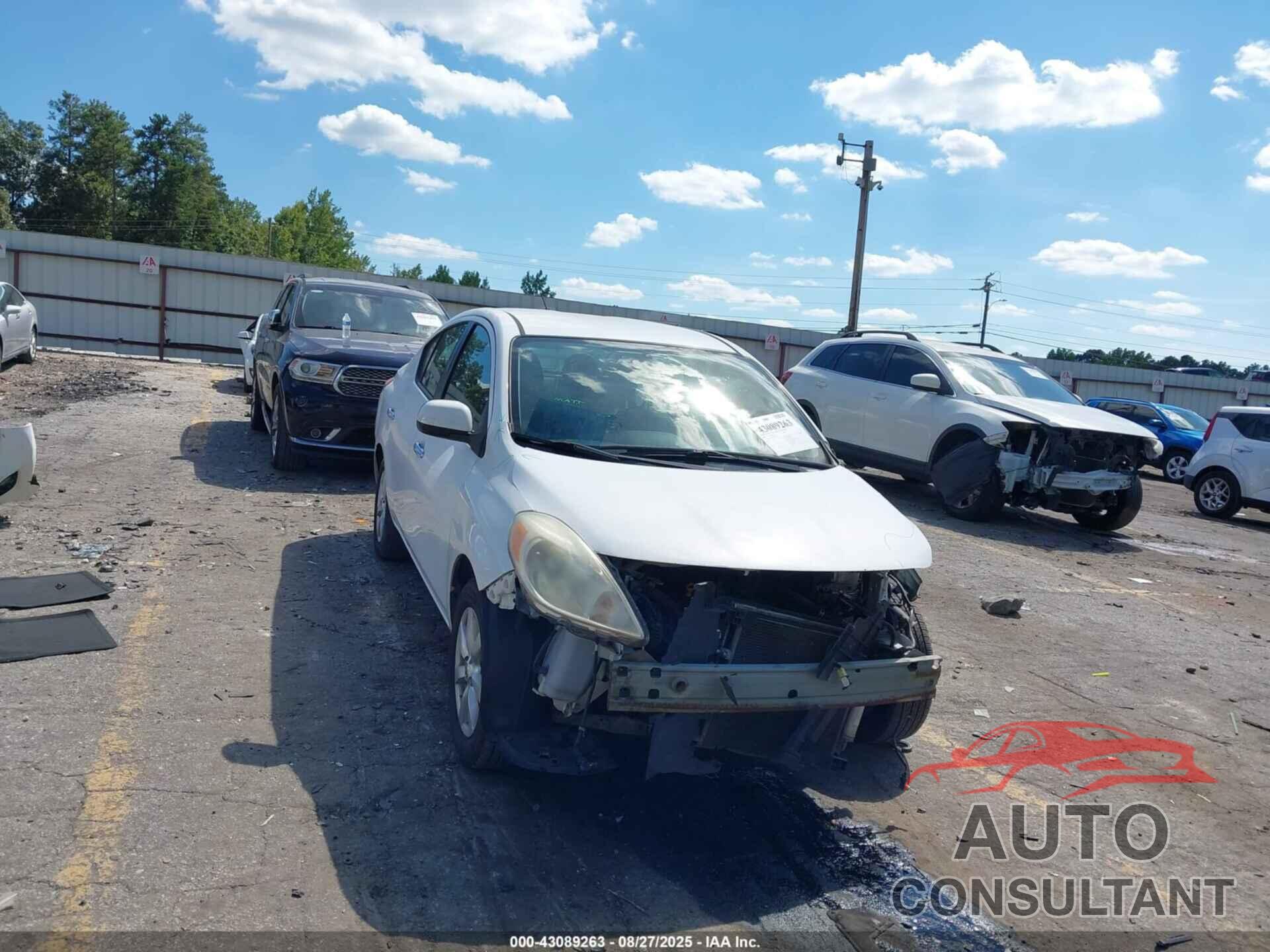 NISSAN VERSA 2013 - 3N1CN7AP7DL890897