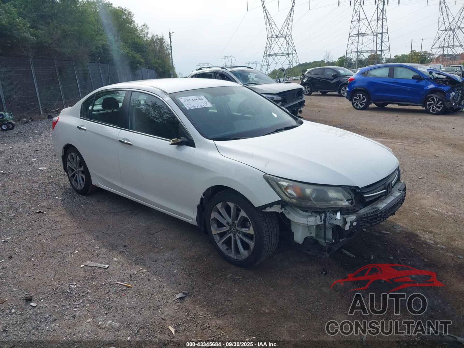 HONDA ACCORD 2013 - 1HGCR2F56DA023317
