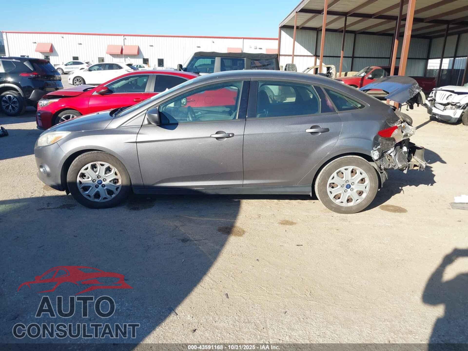 FORD FOCUS 2012 - 1FAHP3F25CL378736