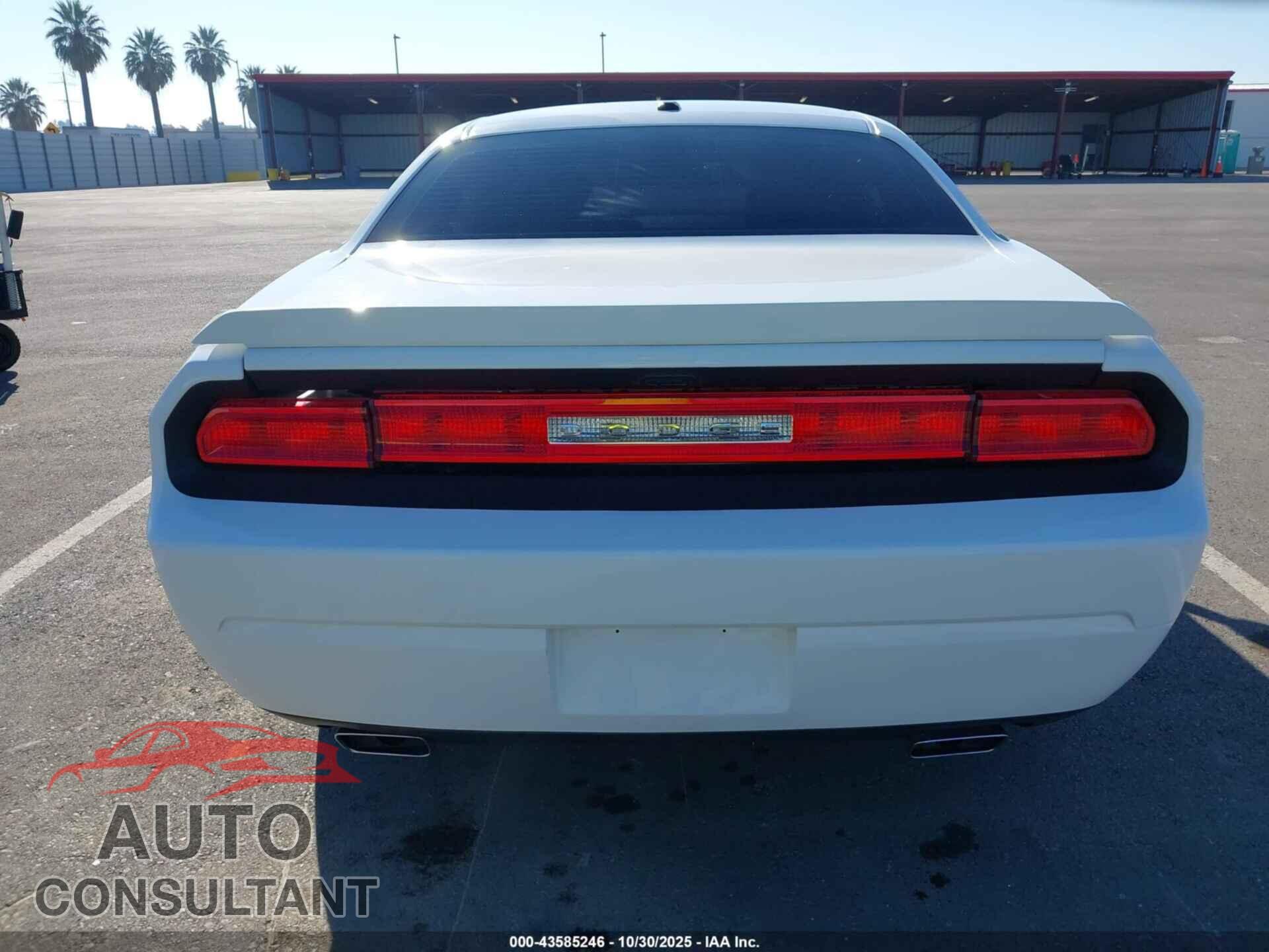 DODGE CHALLENGER 2014 - 2C3CDYAG3EH278734