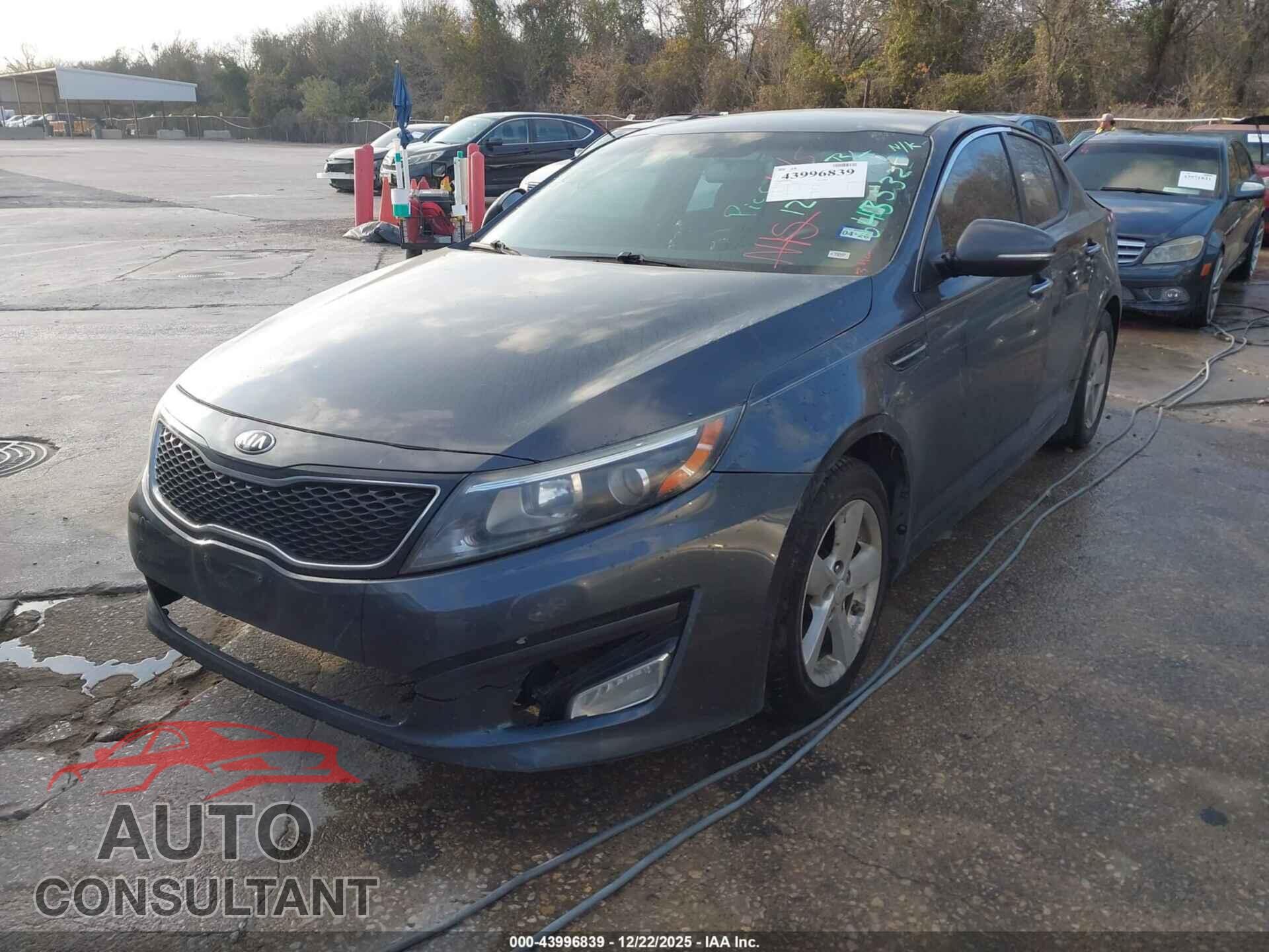KIA OPTIMA 2015 - KNAGM4A74F5643532