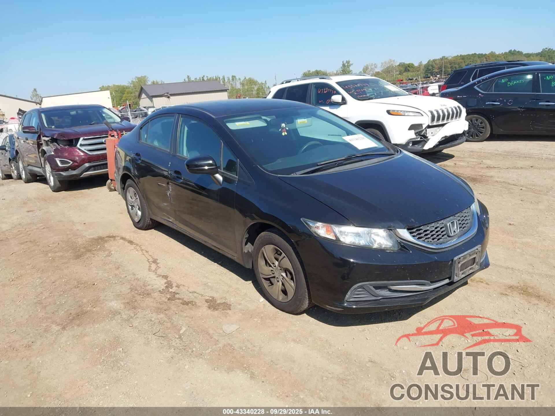 HONDA CIVIC 2015 - 2HGFB2F53FH522940
