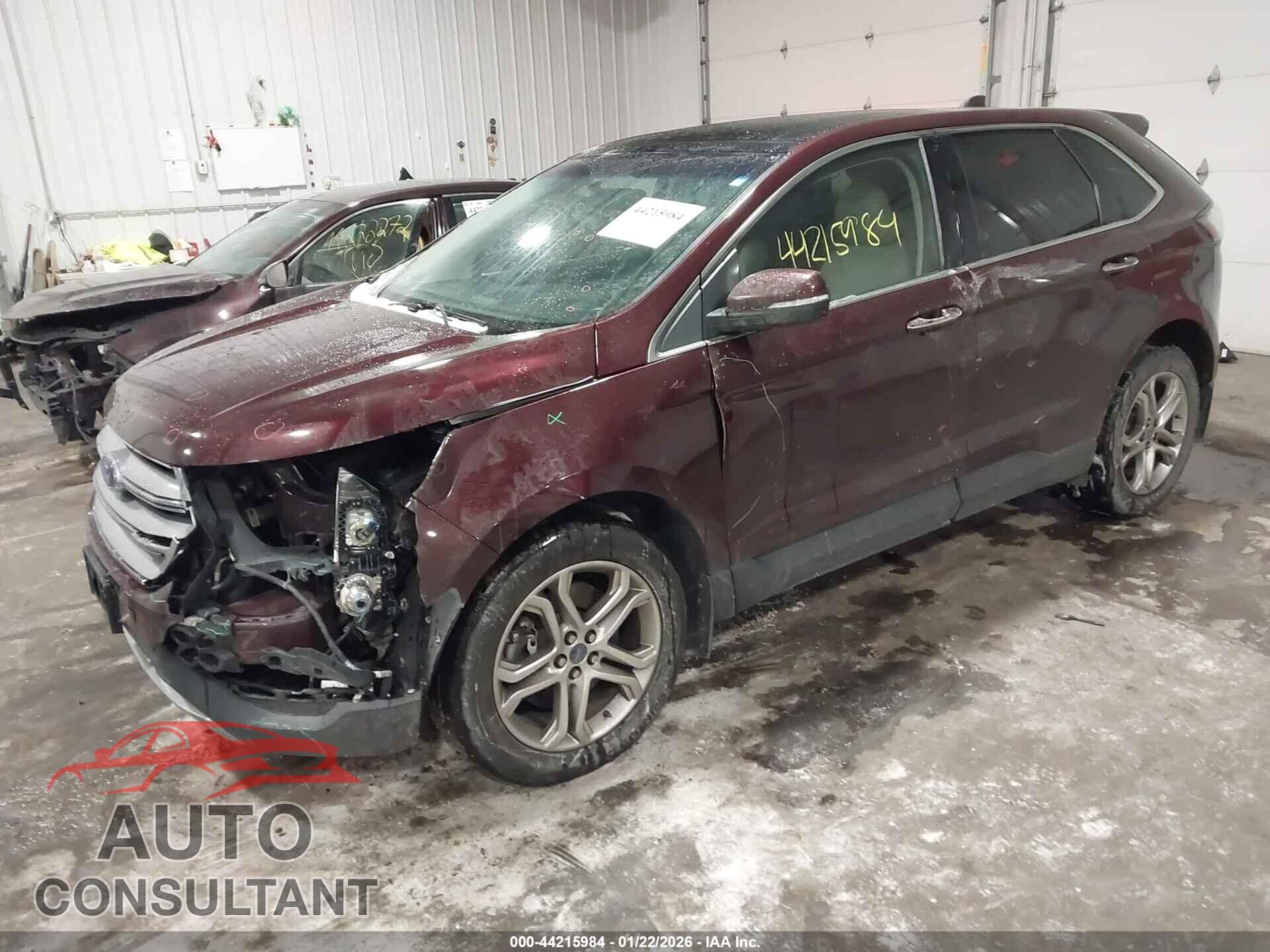 FORD EDGE 2017 - 2FMPK4K98HBB43490