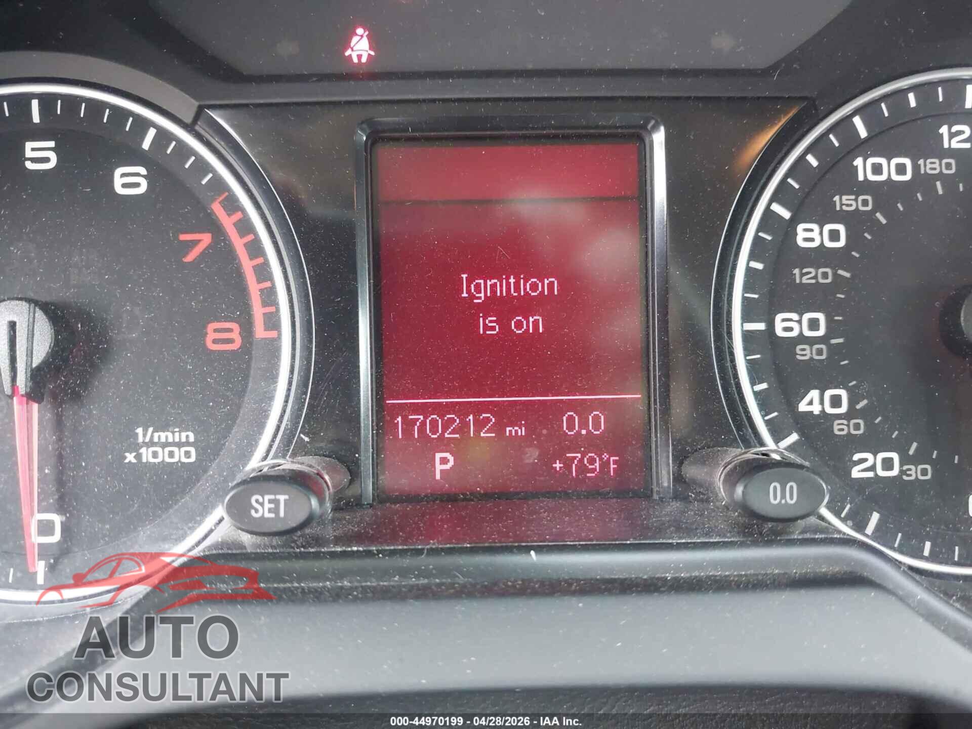 AUDI Q5 2012 - WA1CFAFP2CA098897