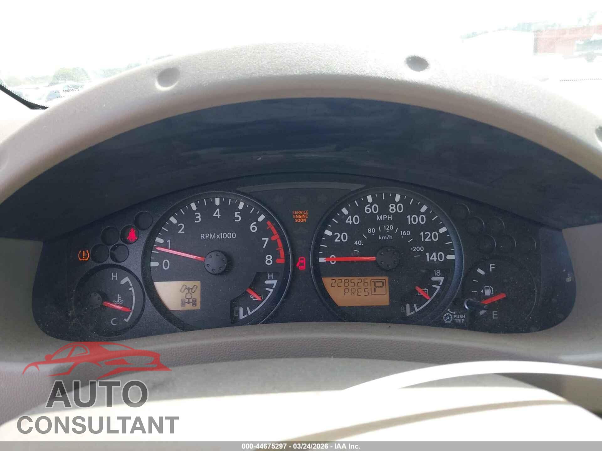 NISSAN FRONTIER 2011 - 1N6AD0EV7BC420138