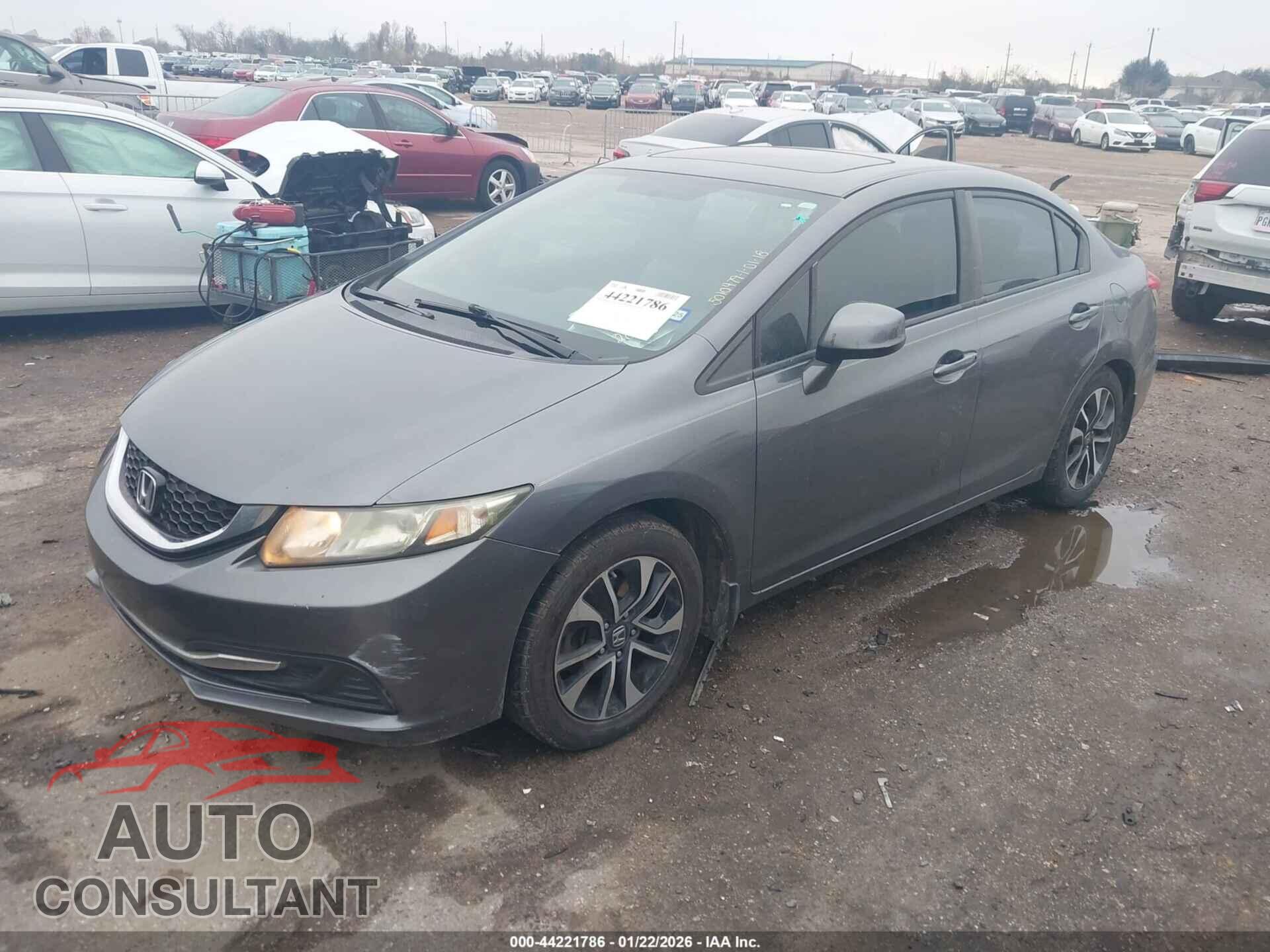 HONDA CIVIC 2013 - 19XFB2F81DE032000