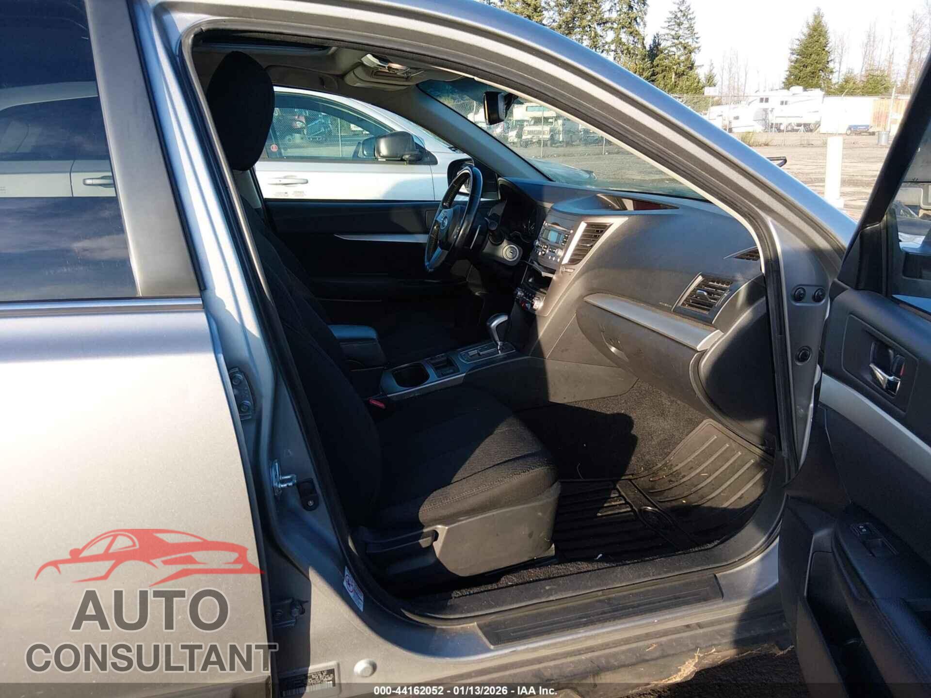SUBARU OUTBACK 2011 - 4S4BRBGC7B3327650