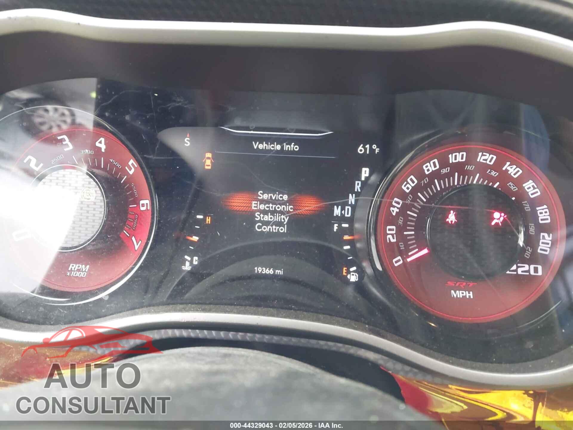 DODGE CHALLENGER 2019 - 2C3CDZAG8KH694411