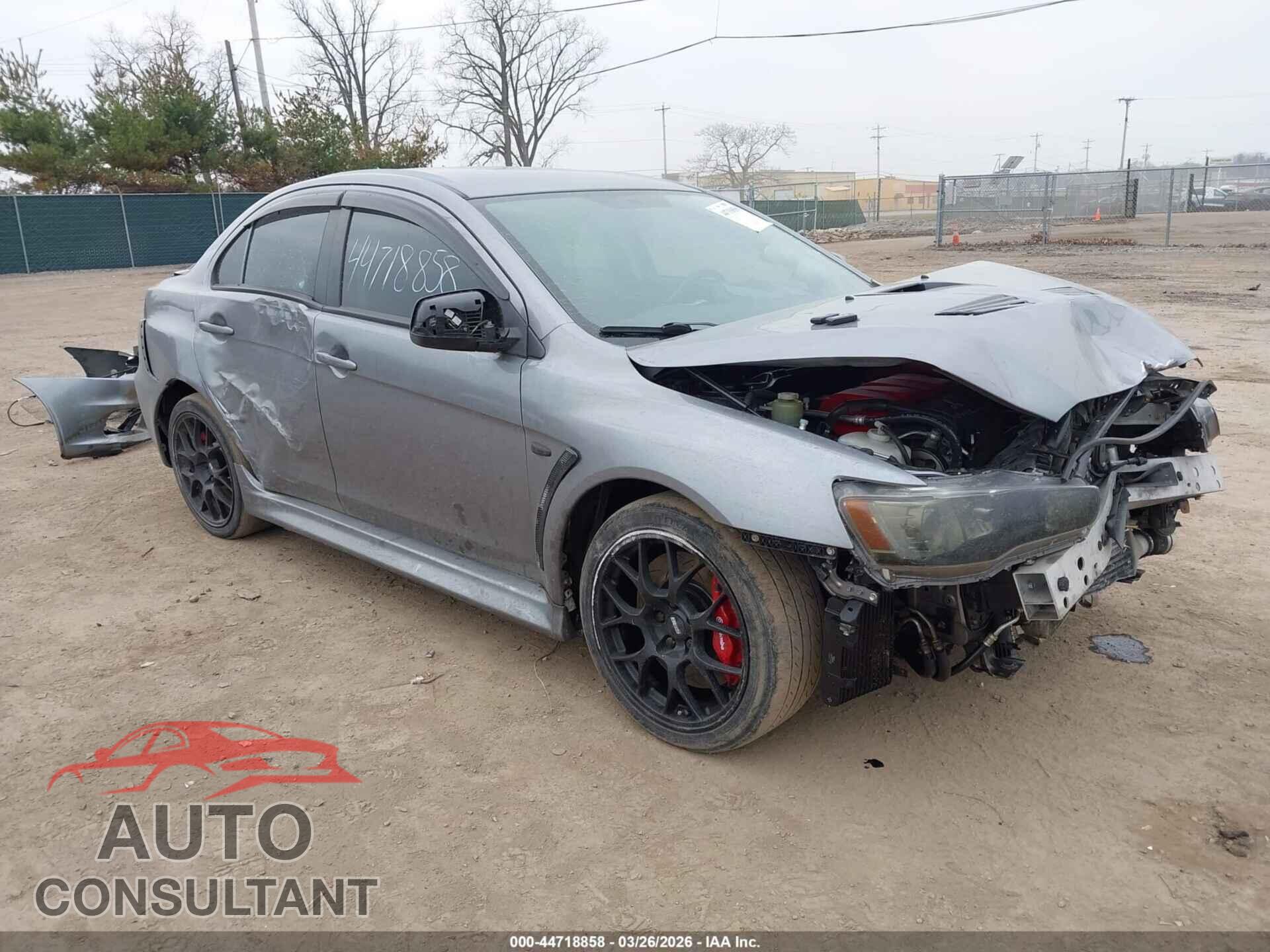 MITSUBISHI LANCER EVOLUTION 2014 - JA32W5FV3EU024606