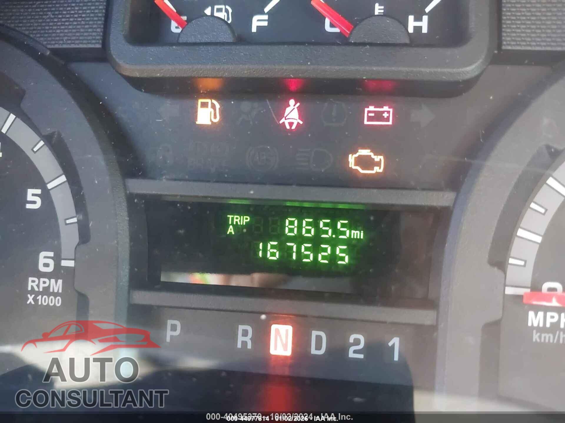FORD E-150 2013 - 1FTNS1EW1DDA29427