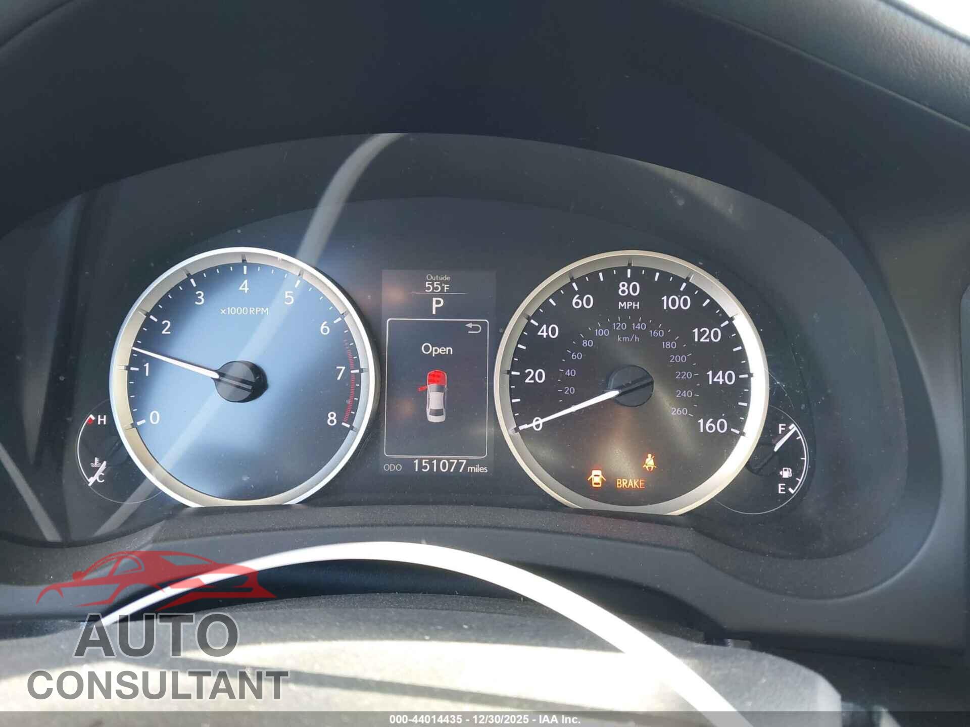 LEXUS IS 250 2014 - JTHBF1D28E5016089