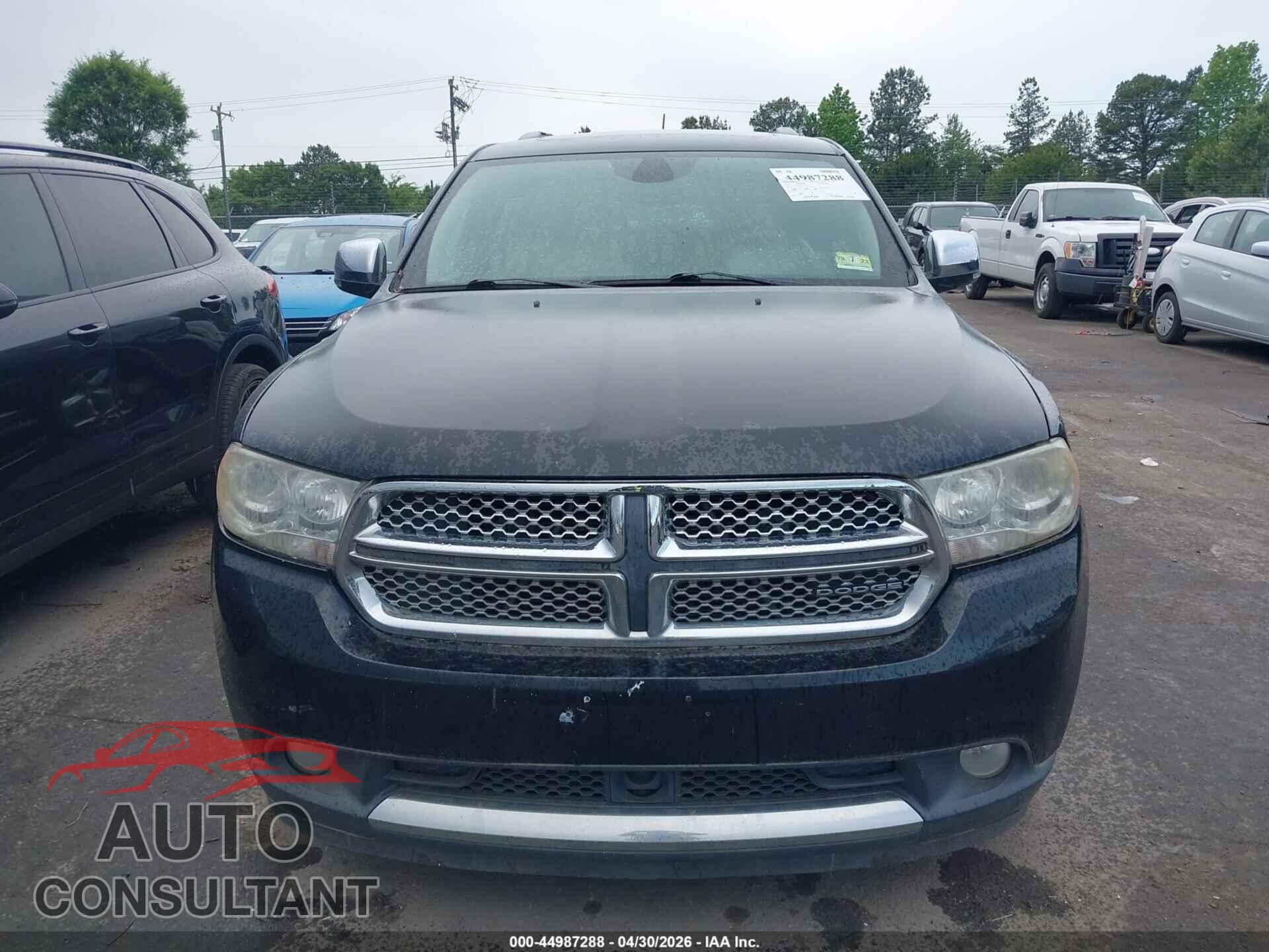 DODGE DURANGO 2012 - 1C4SDJET5CC205127