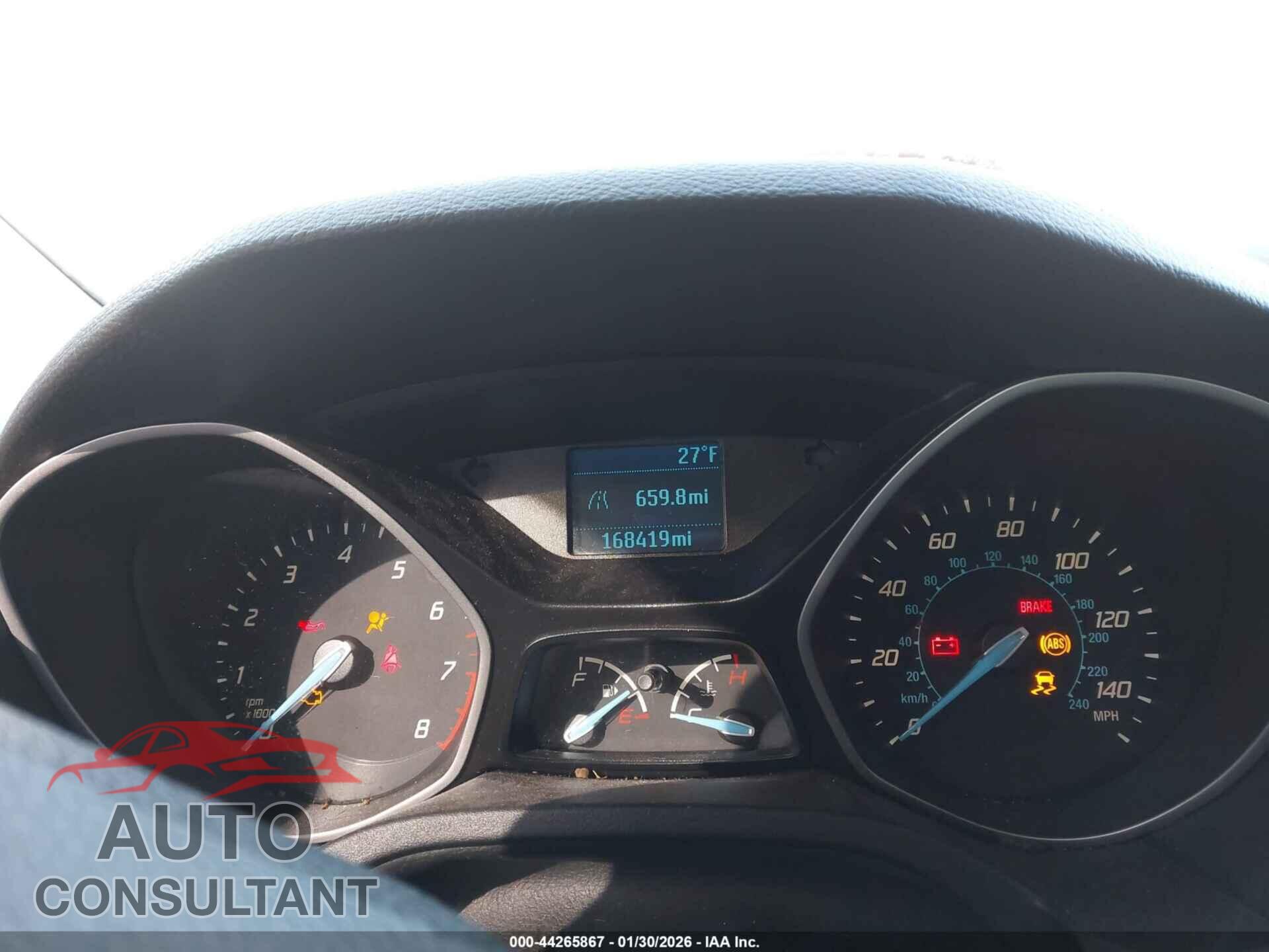 FORD FOCUS 2013 - 1FADP3E28DL144060