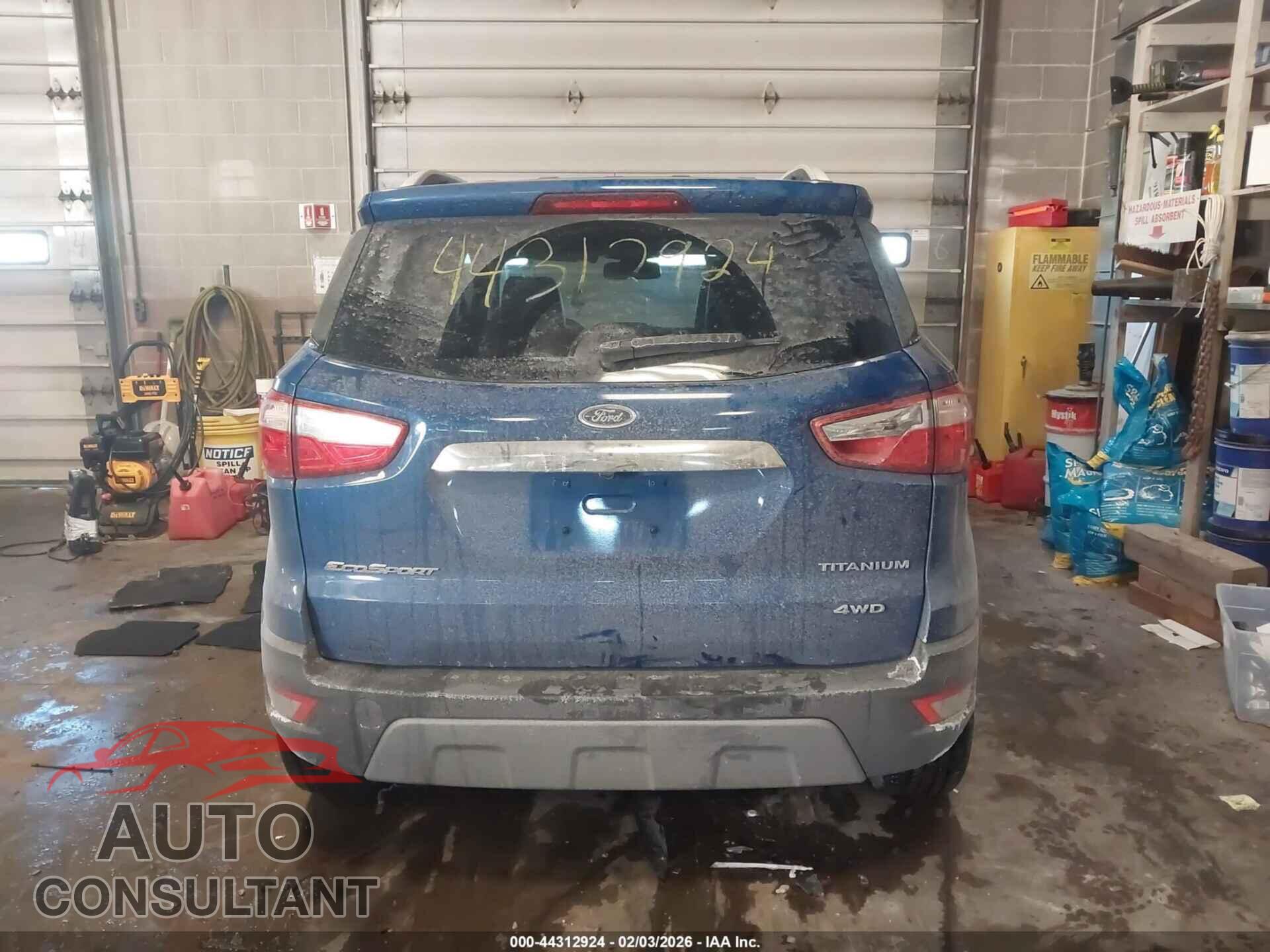 FORD ECOSPORT 2021 - MAJ6S3KL0MC403404