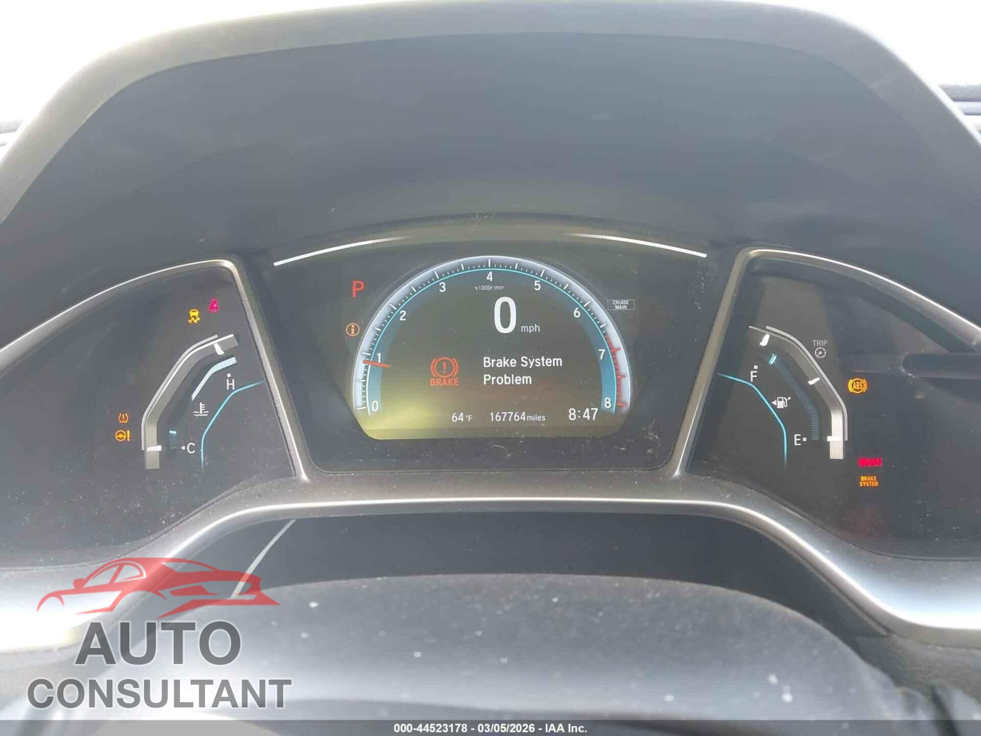 HONDA CIVIC 2016 - 2HGFC2F70GH549853