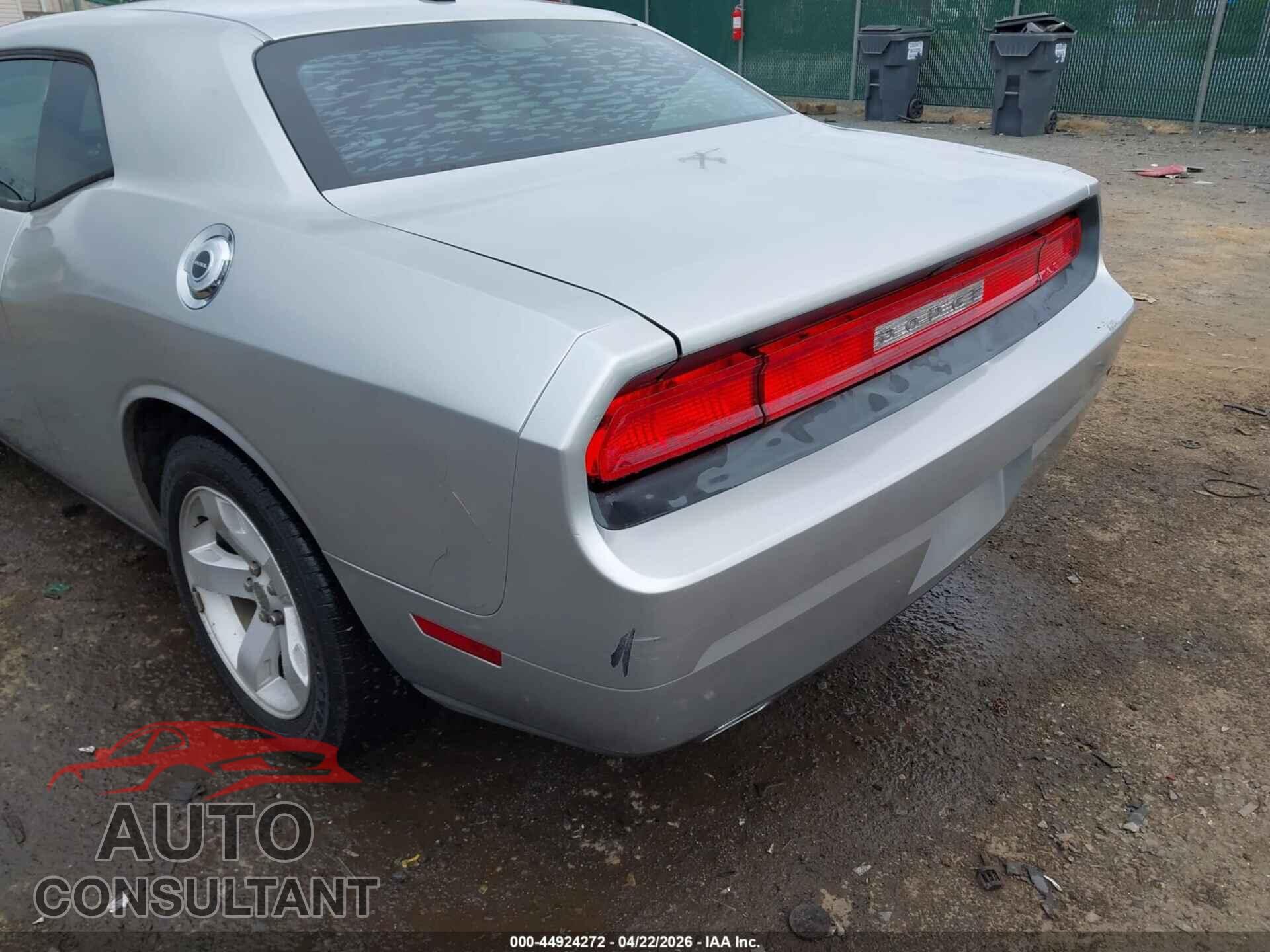 DODGE CHALLENGER 2012 - 2C3CDYAG0CH118064