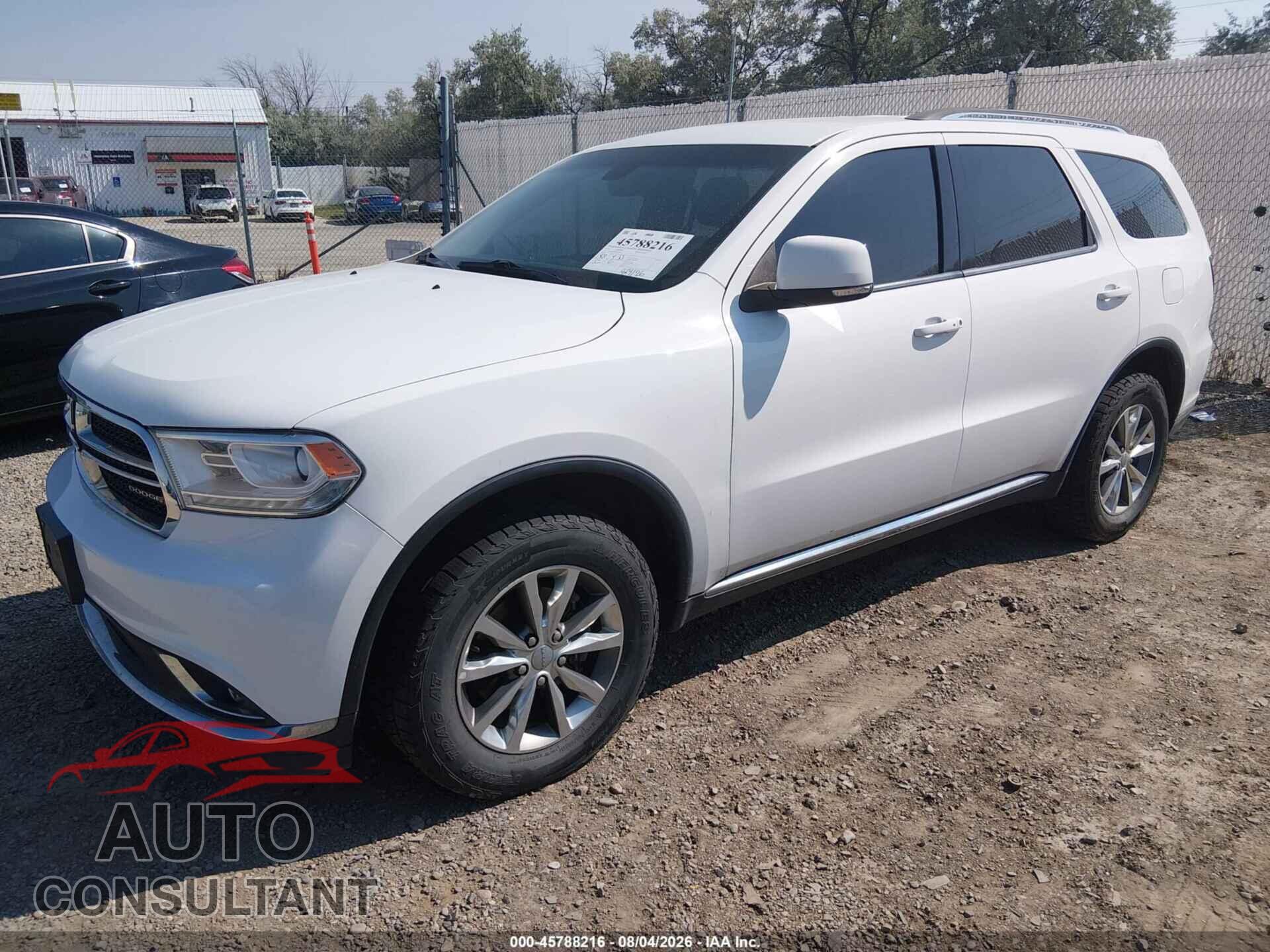 DODGE DURANGO 2015 - 1C4RDJDG4FC789527