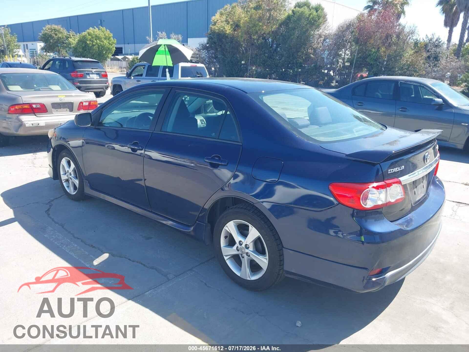 TOYOTA COROLLA 2013 - 2T1BU4EEXDC955893